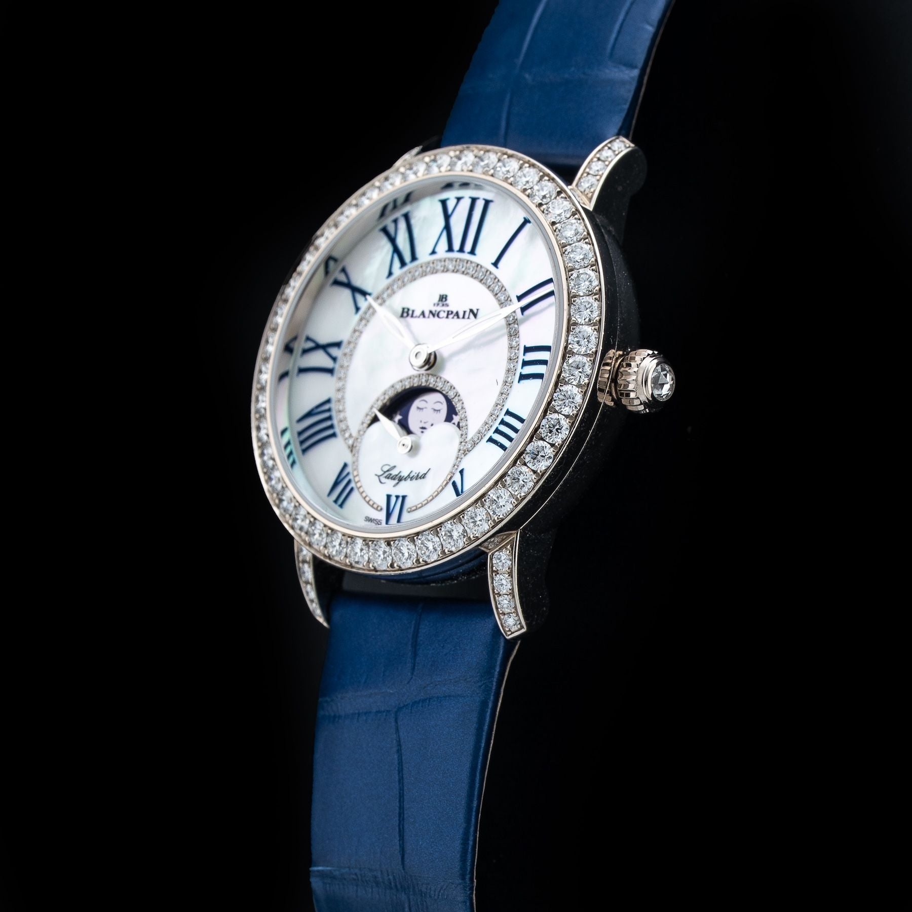 Blancpain Ladybird Colors Phases De Lune 3662 1954 55B