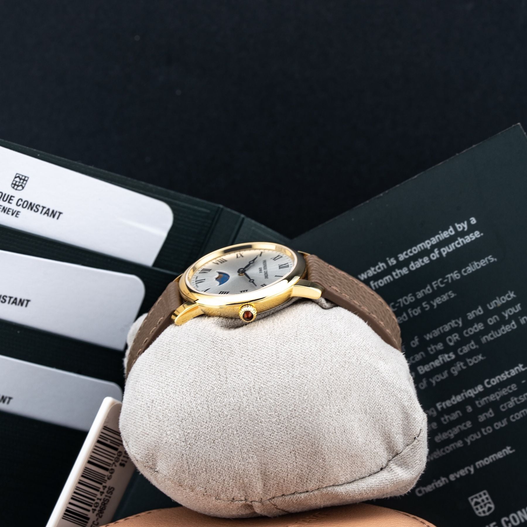 Frederique Constant FC-206RS1S5 Classics Slimeline Ladies Moonphase 30mm