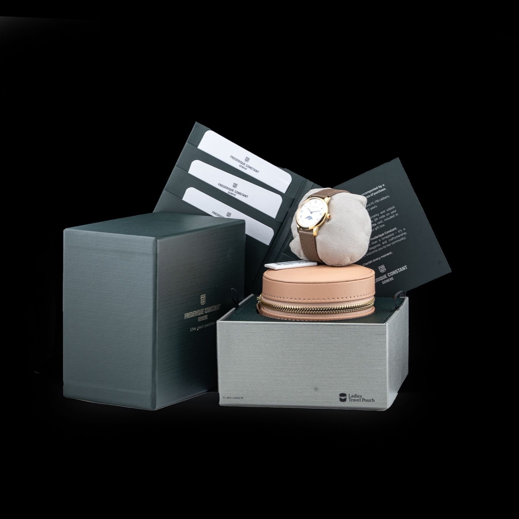 Frederique Constant FC-206RS1S5 Classics Slimeline Ladies Moonphase 30mm