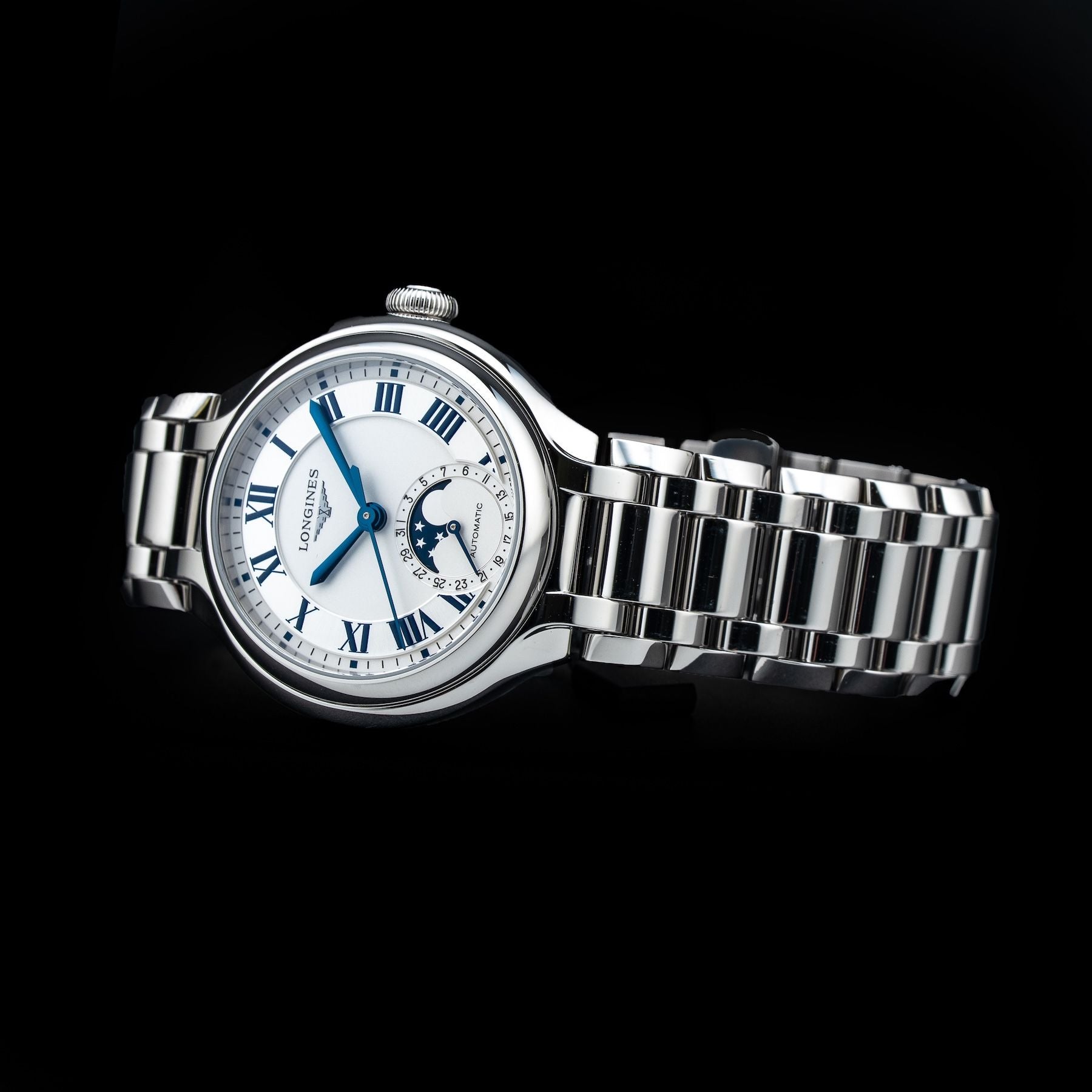 Longines L8.126.4.71.6 Primaluna Moonphase