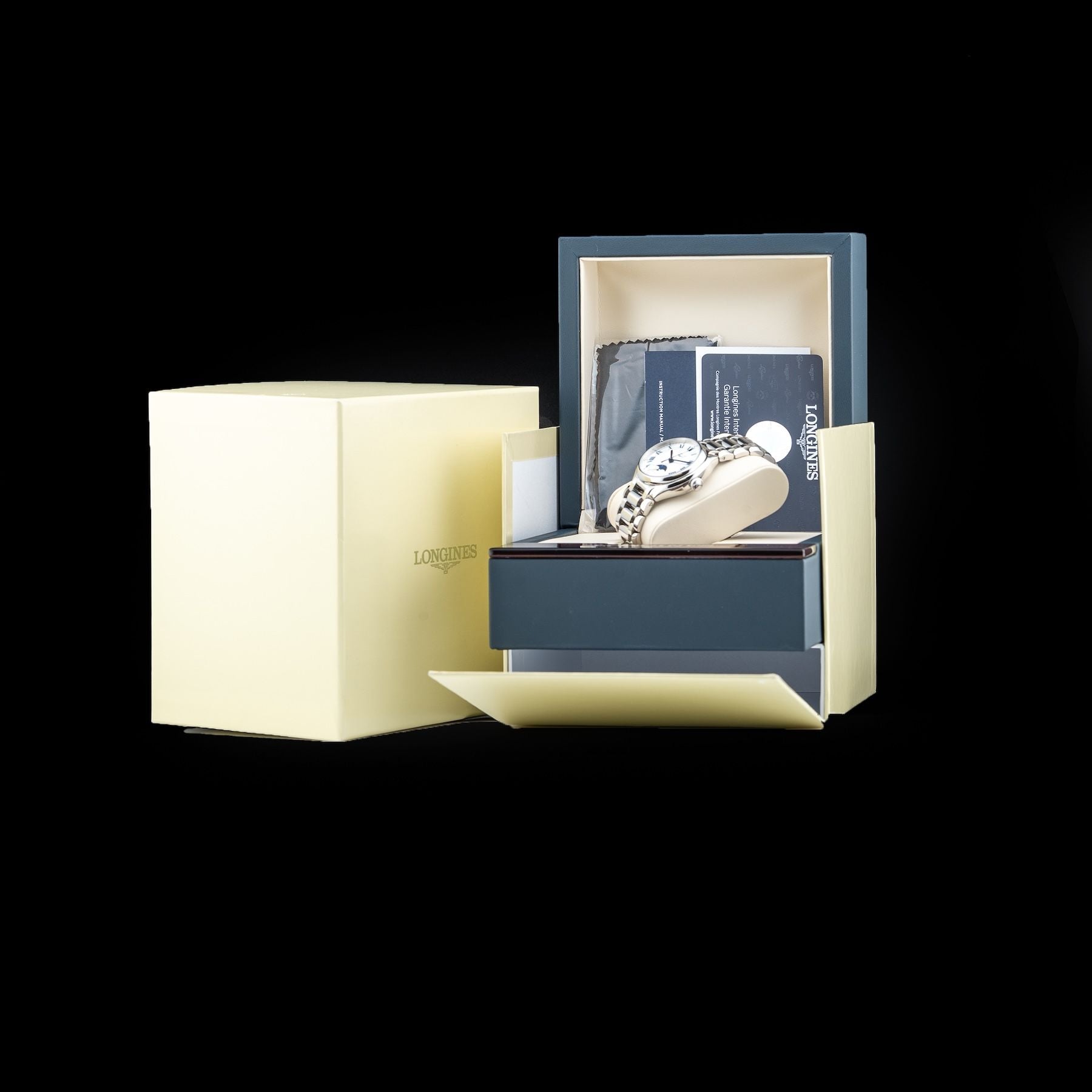 Longines L8.126.4.71.6 Primaluna Moonphase