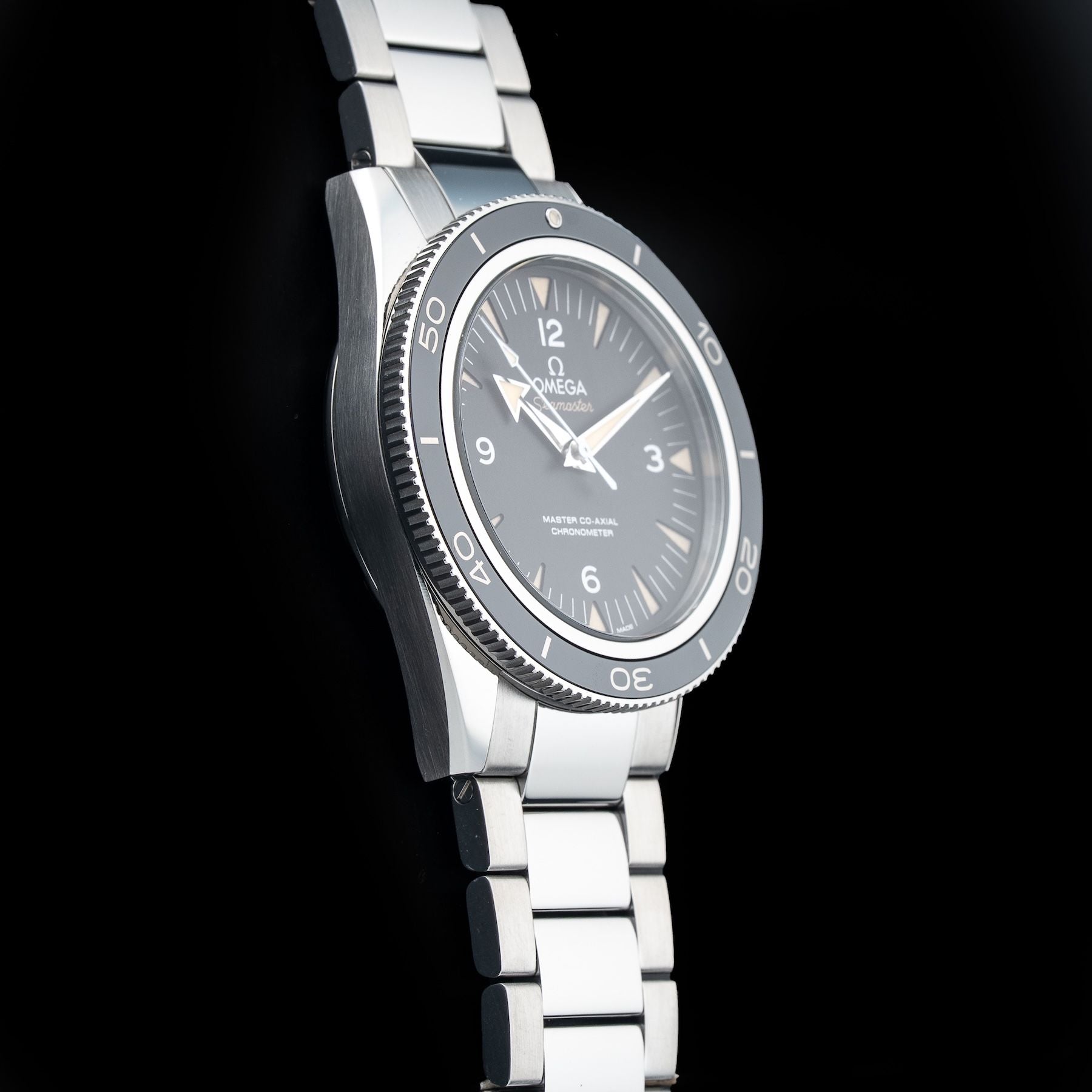 Omega 233.30.41.21.01.001 Seamaster 300 Heritage Black Dial