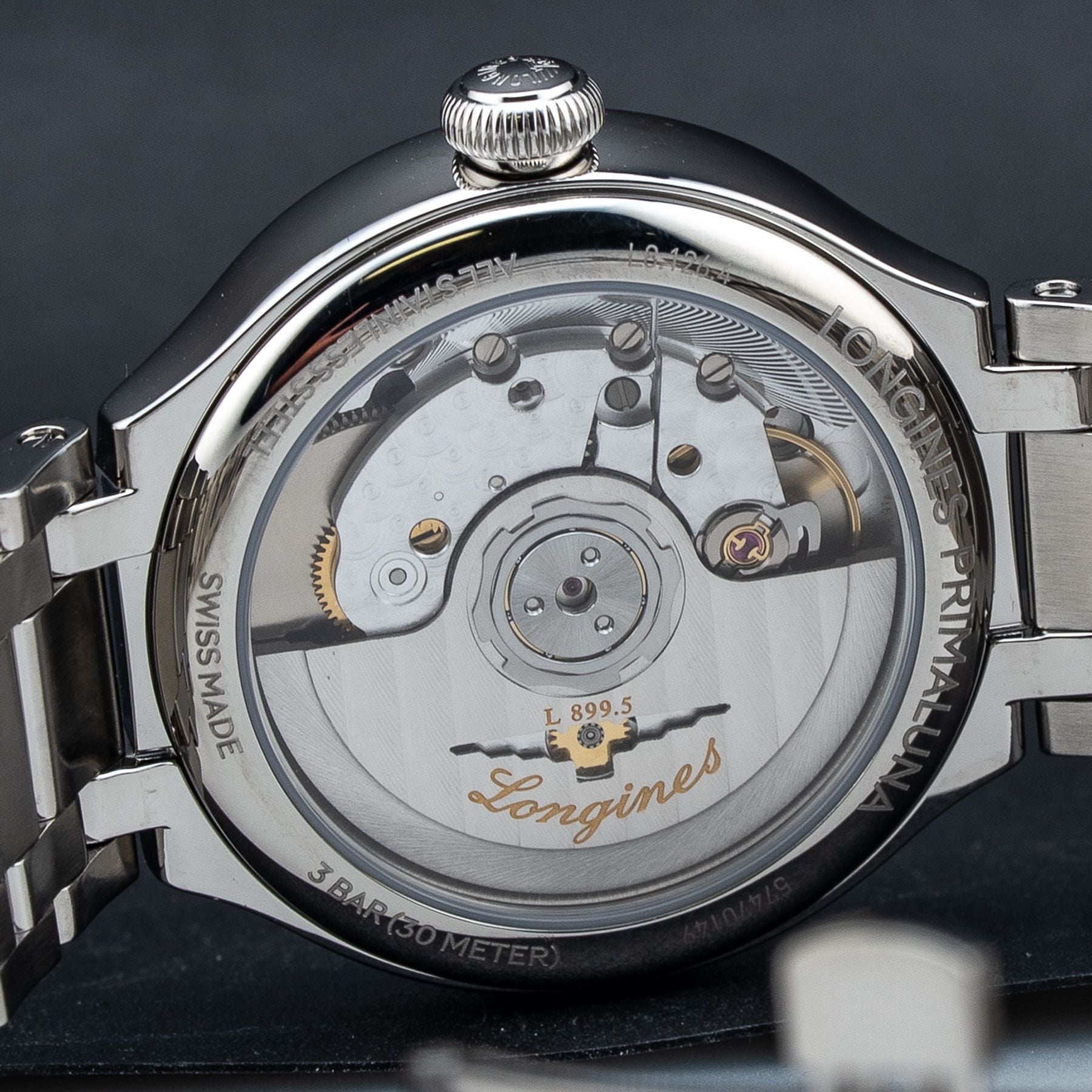 Longines L8.126.4.71.6 Primaluna Moonphase