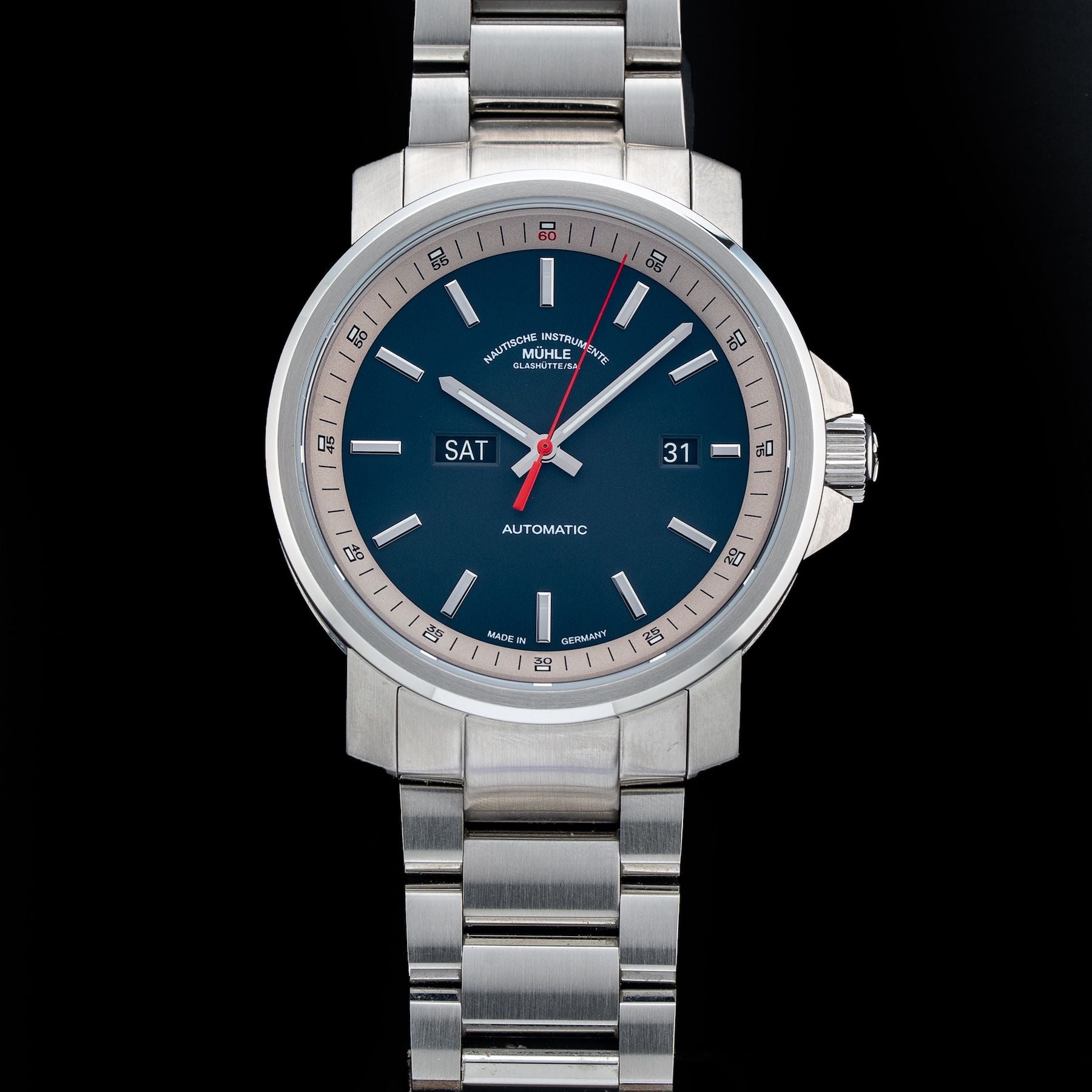 Mühle Glashütte M1-25-34-MB 29ER Day/Date