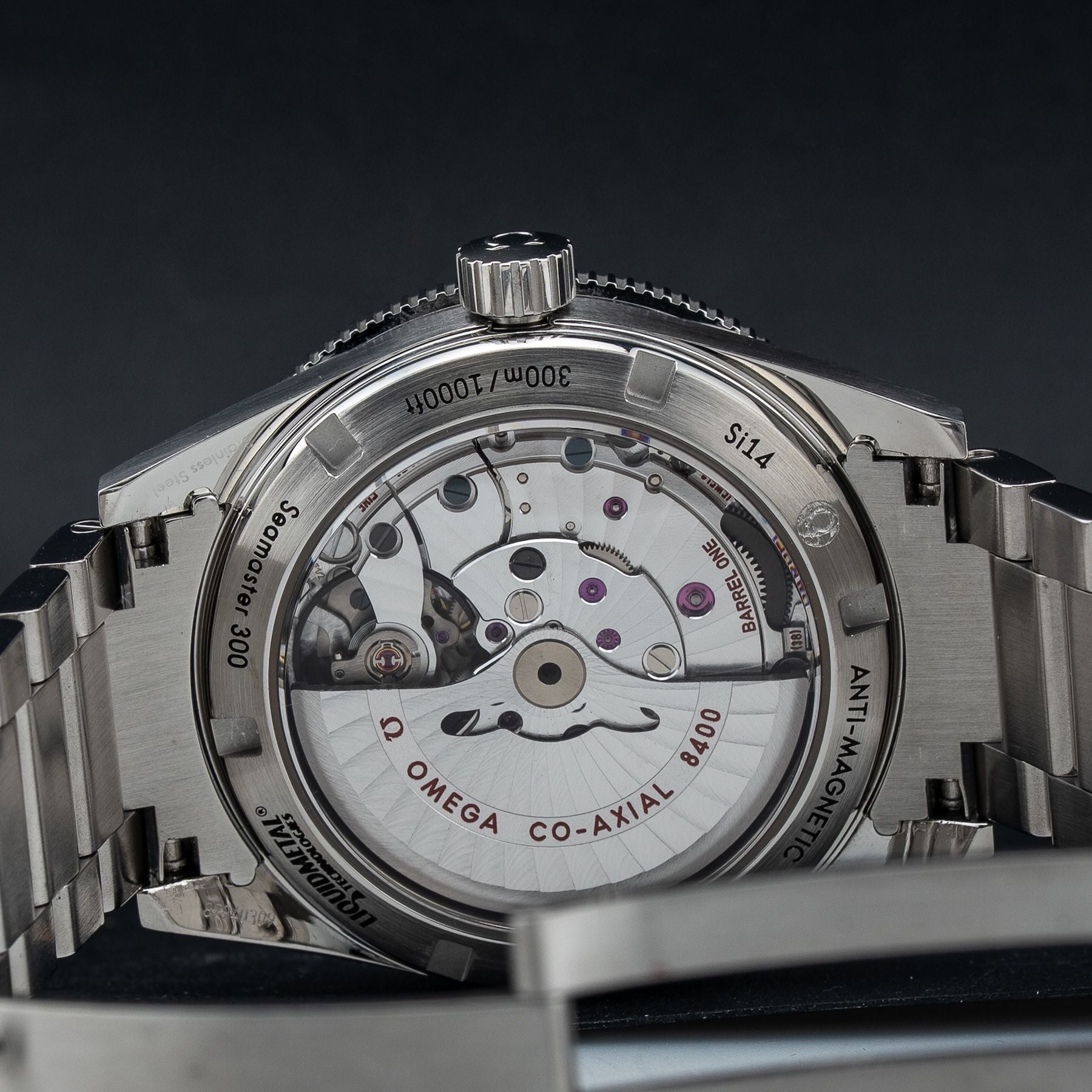 Omega 233.30.41.21.01.001 Seamaster 300 Heritage Black Dial