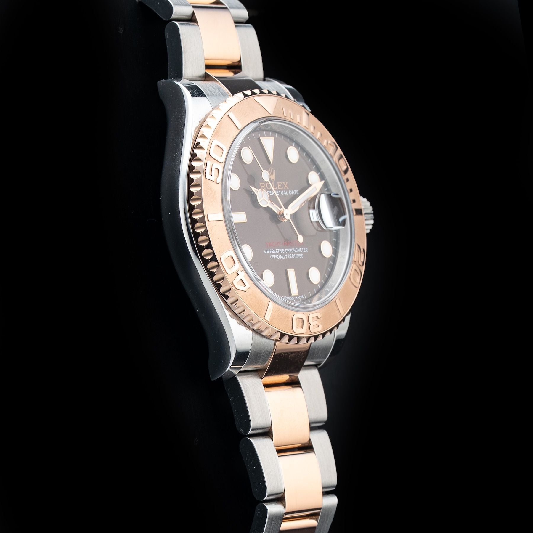 Rolex Yacht-Master 40 116621-0001 Rose Gold Chocolate Dial