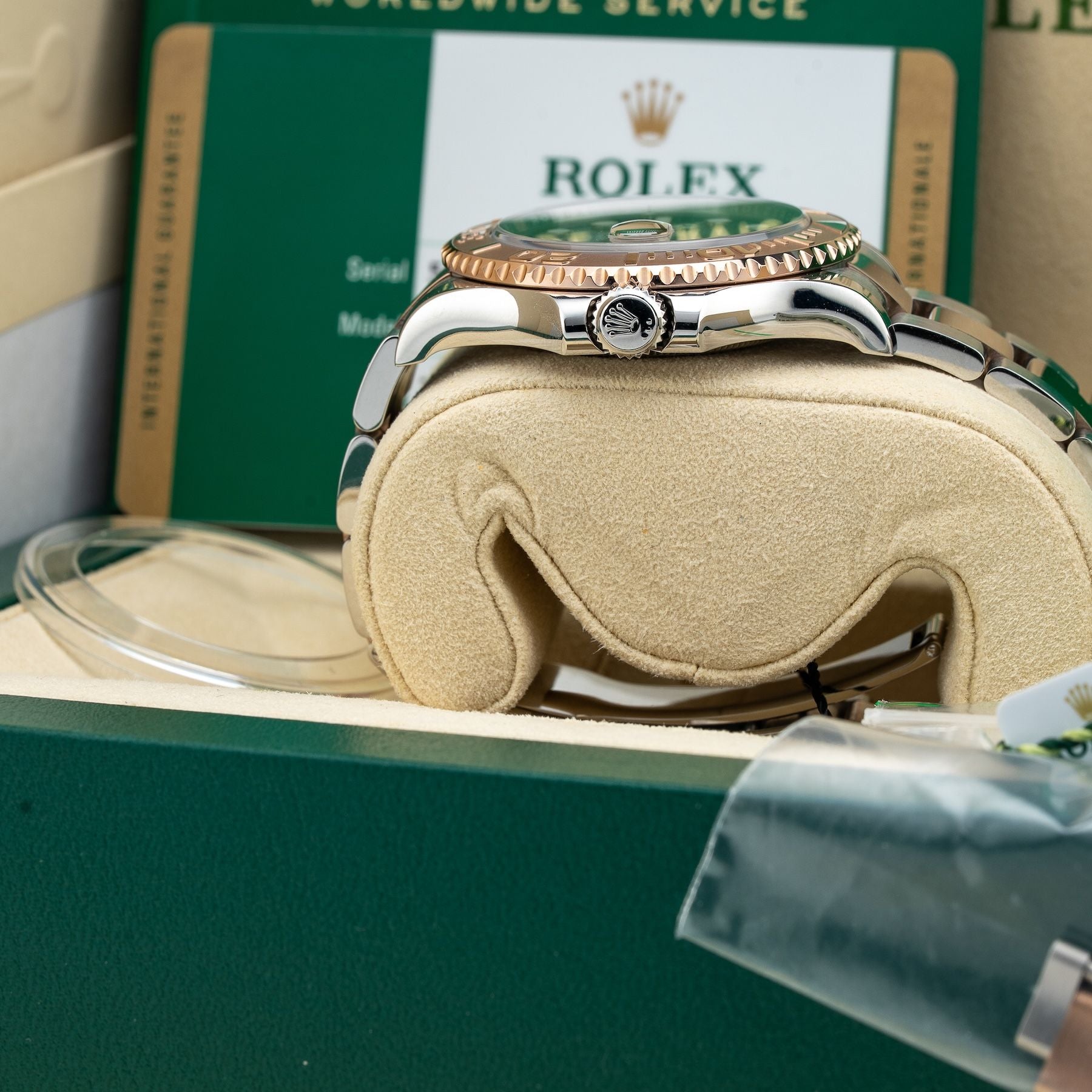 Rolex Yacht-Master 40 116621-0001 Rose Gold Chocolate Dial