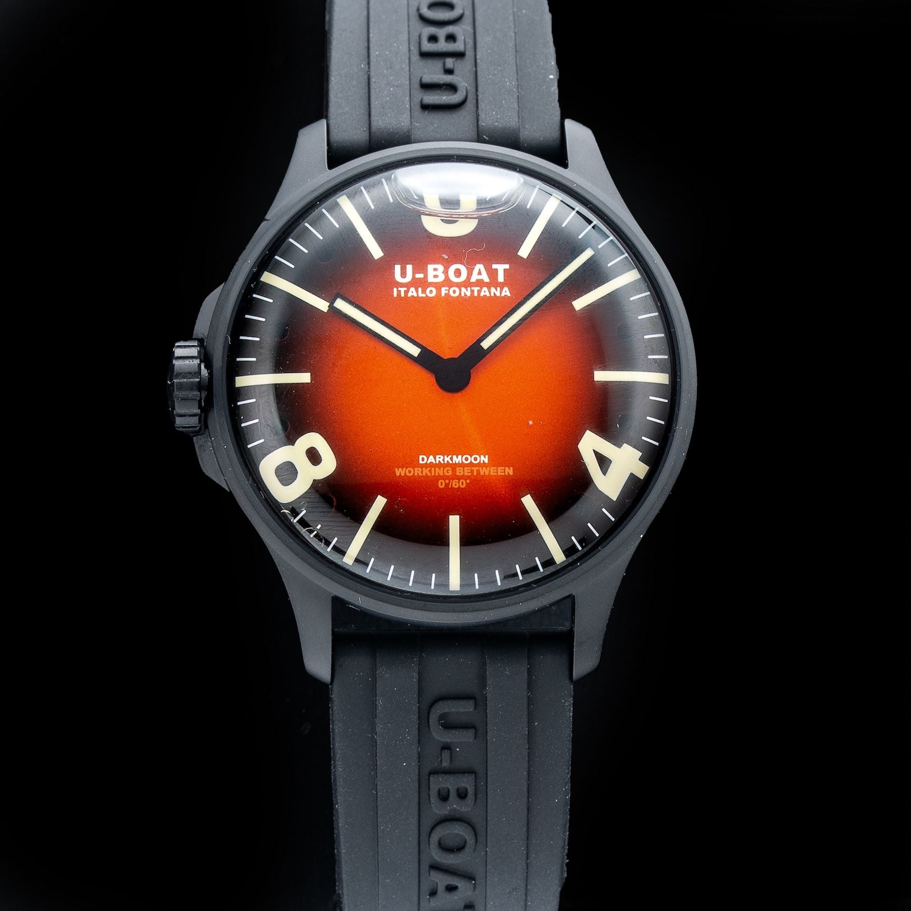 U-Boat 8697/B Darkmoon 44mm Red PVD Soleil