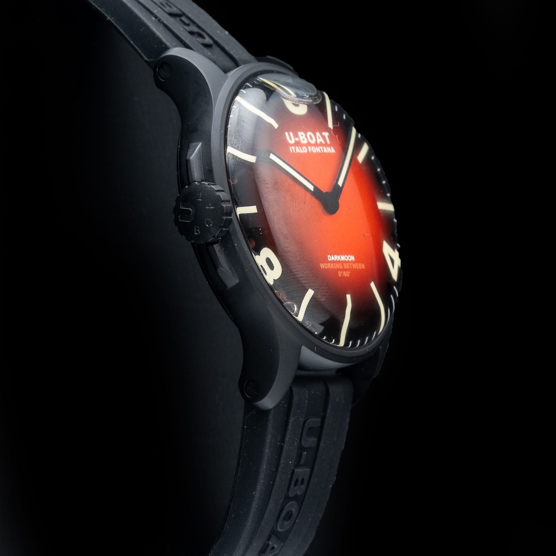 U-Boat 8697/B Darkmoon 44mm Red PVD Soleil