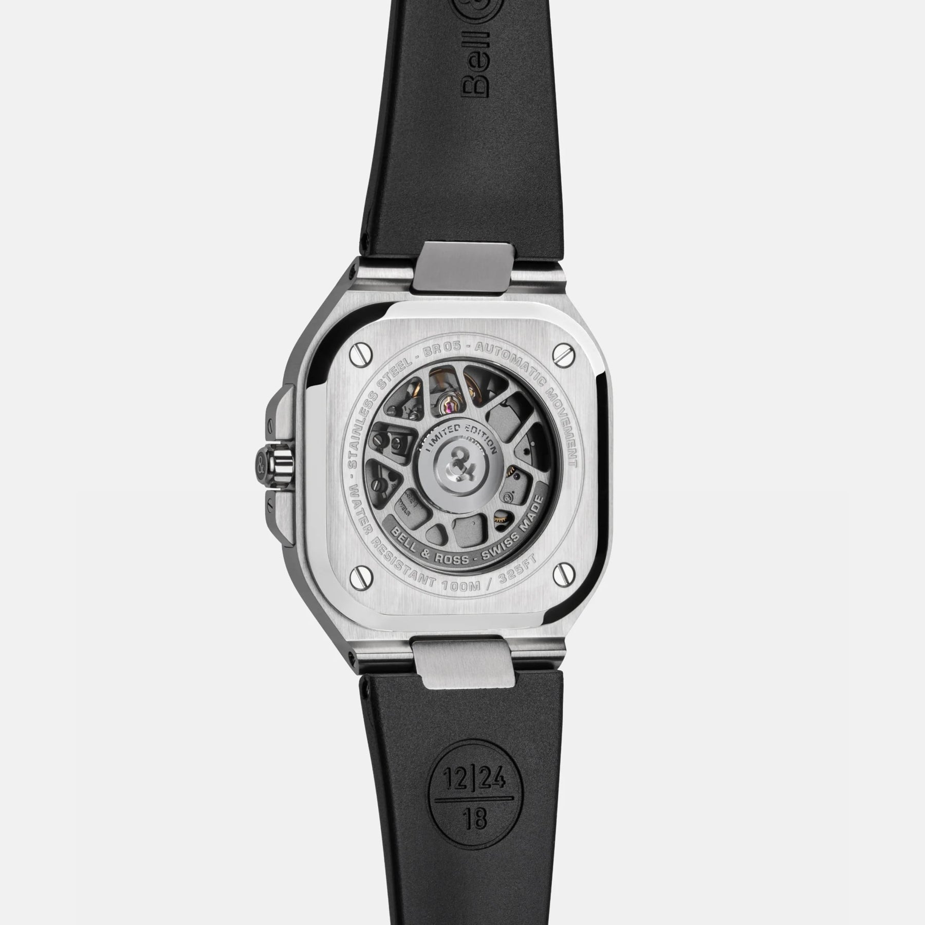 Bell & Ross BR05A-MI-ST/SRB BR-05 Grey Mirror Steel