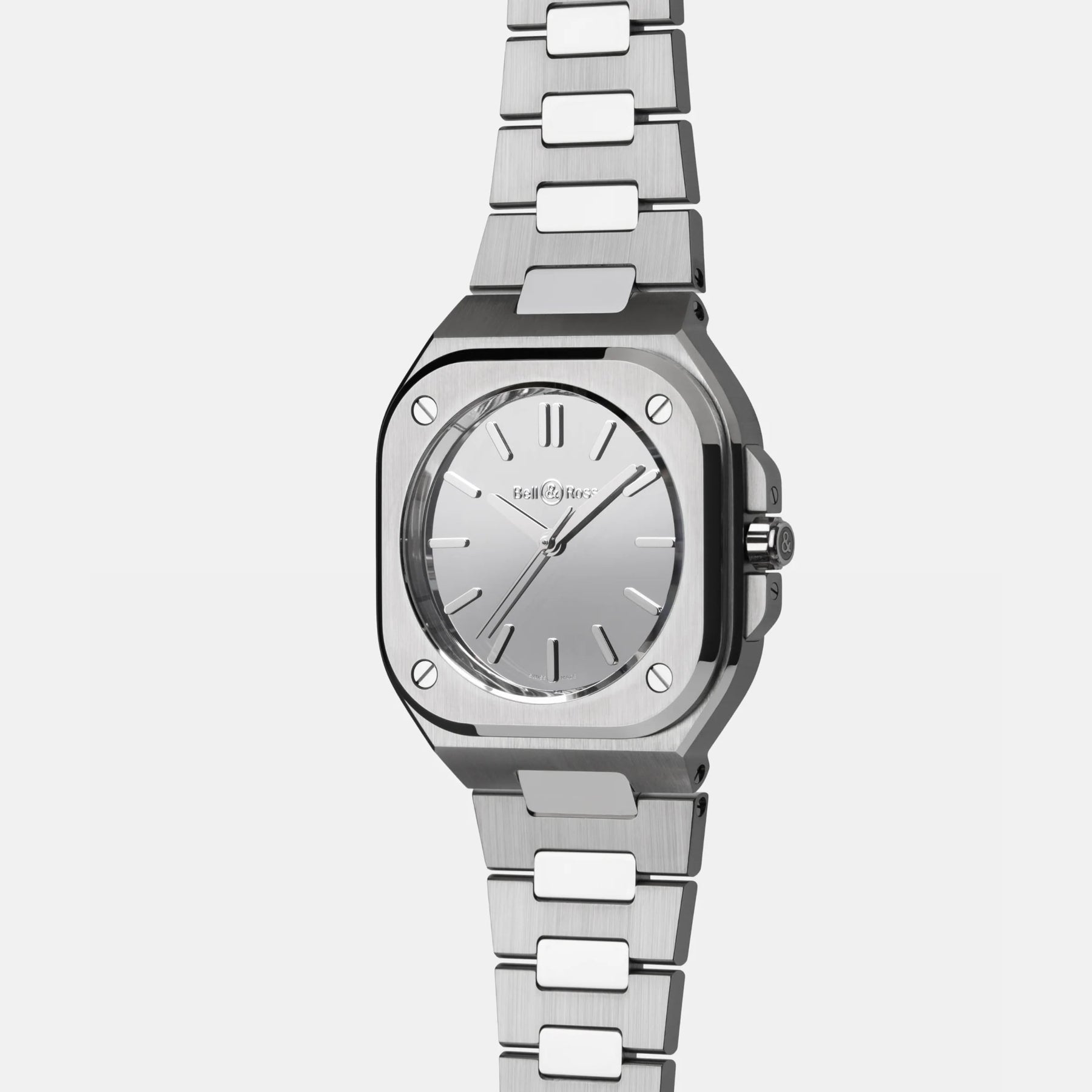 Bell & Ross BR05A-MI-ST/SST BR-05 Grey Mirror Steel