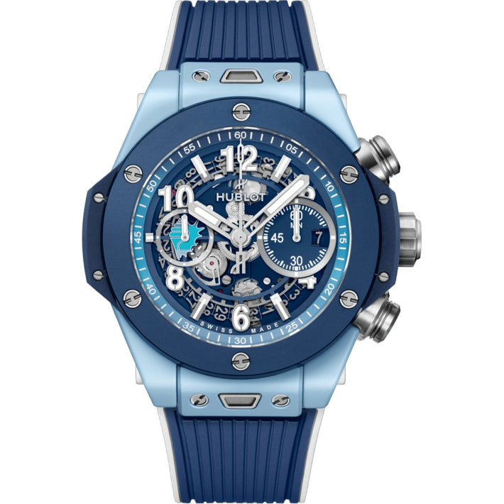 Hublot 421.EX.5129.RX.HBC25 Big Bang Unico Blue Ceramic Caribbean