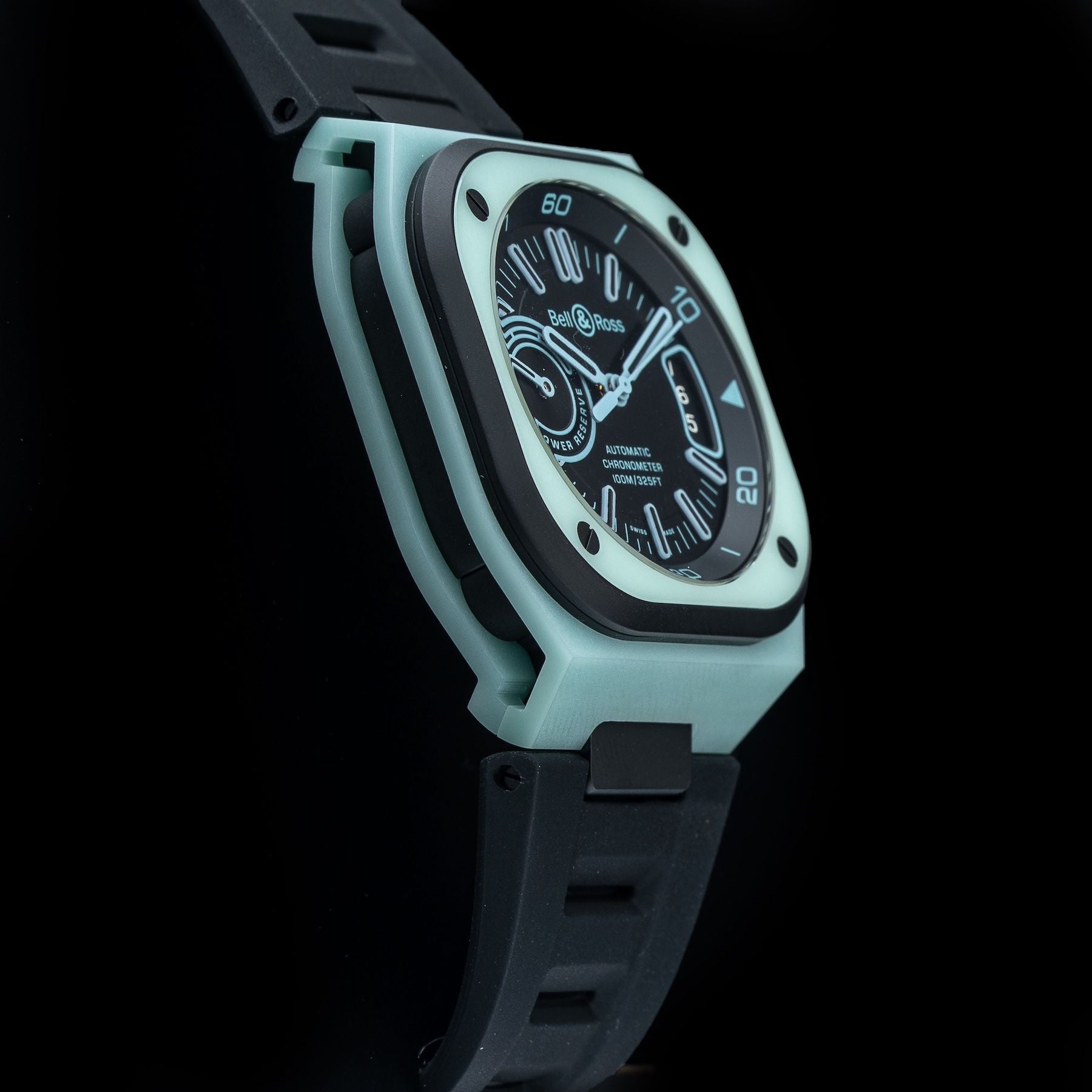 Bell & Ross BRX5R-BLUM-TC/SRB Blue Lum Limited Edition