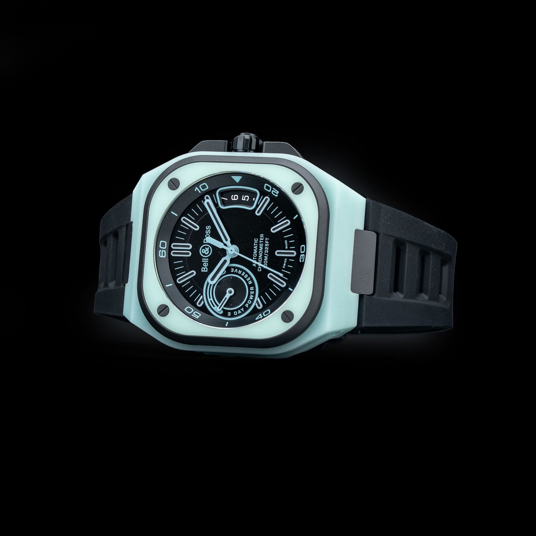 Bell & Ross BRX5R-BLUM-TC/SRB Blue Lum Limited Edition