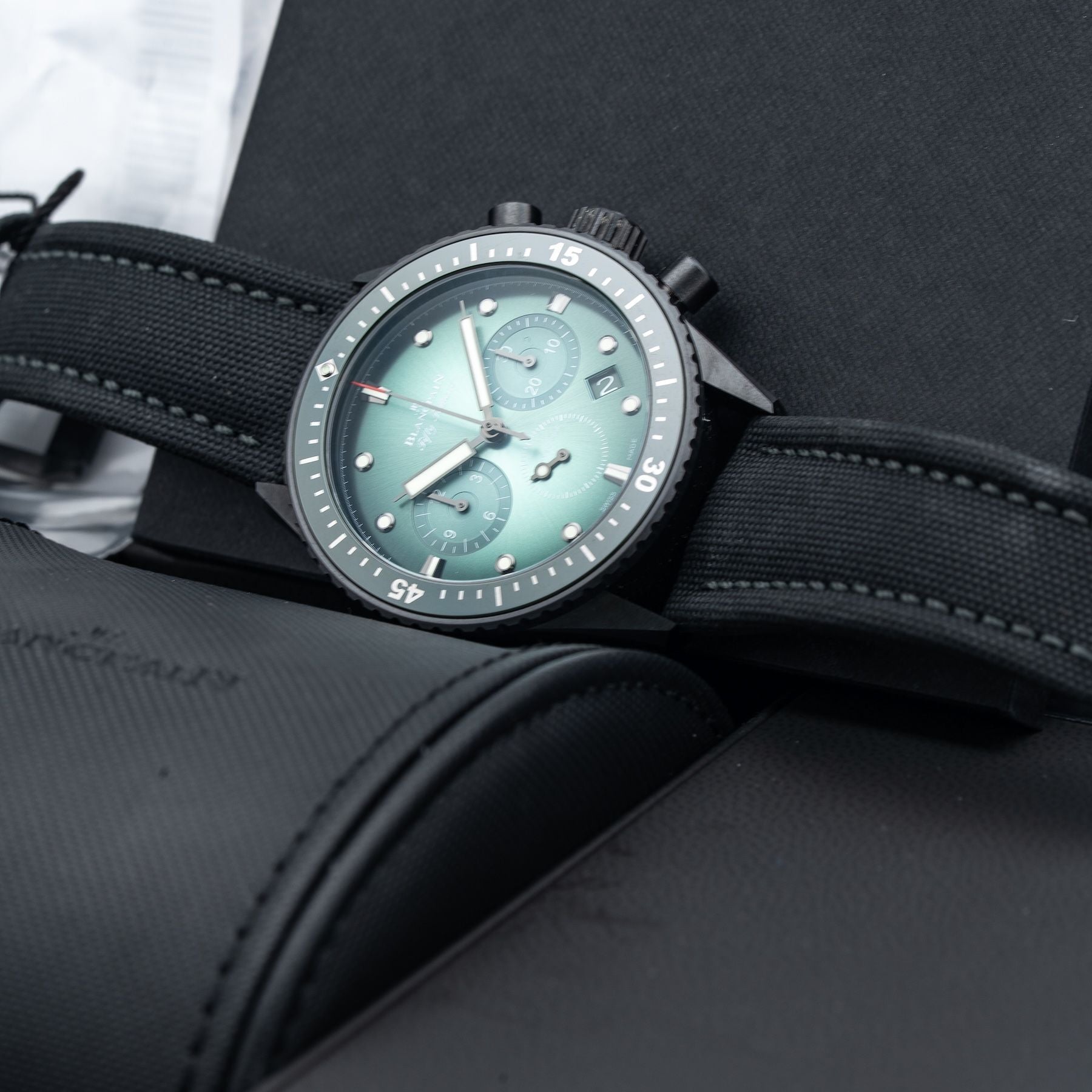 Blancpain 5200 0153 B52A Fifty Fathoms Bathyscaphe Chronographe Flyback
