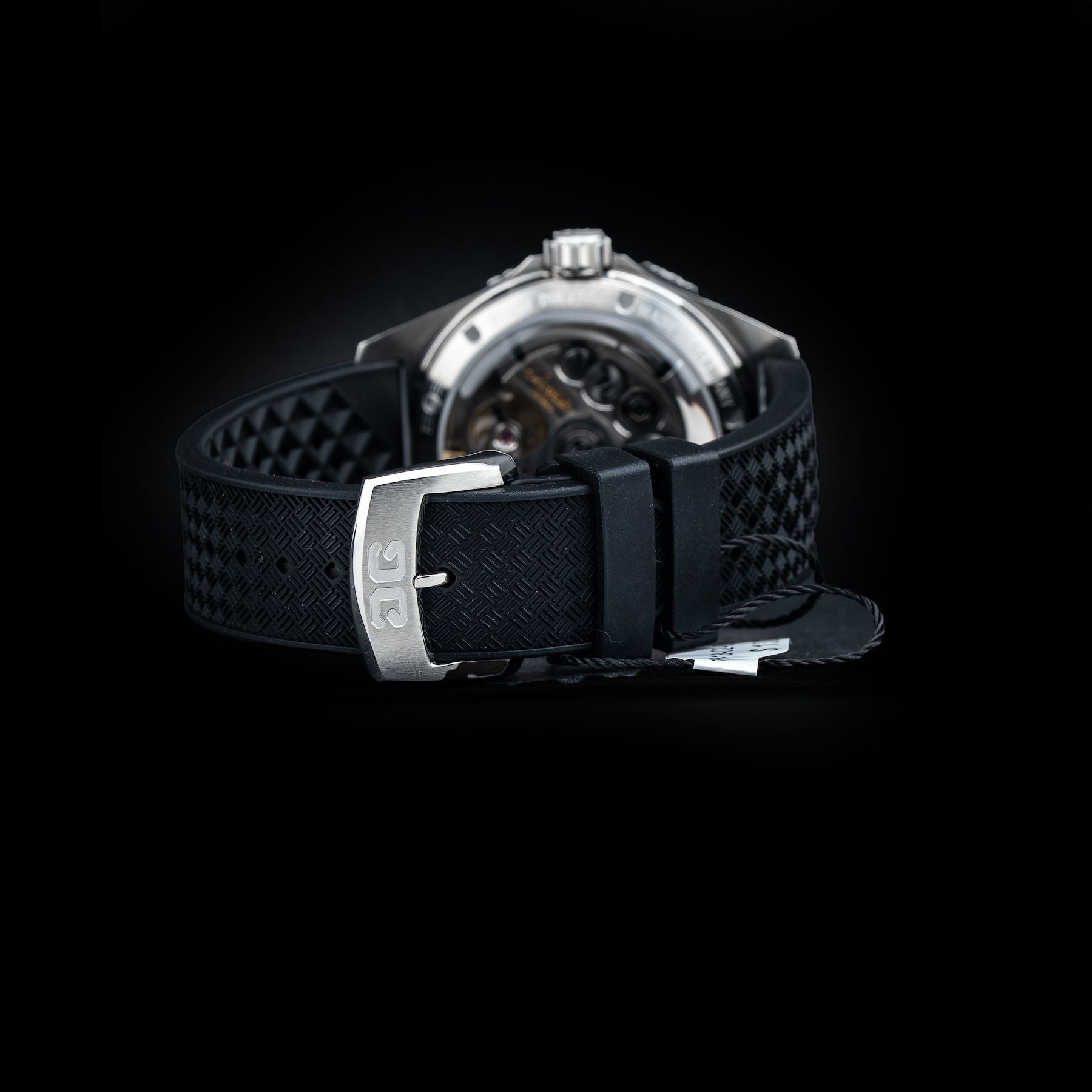 Glashütte Original SeaQ Panorama Date Blue Dial Rubber Strap