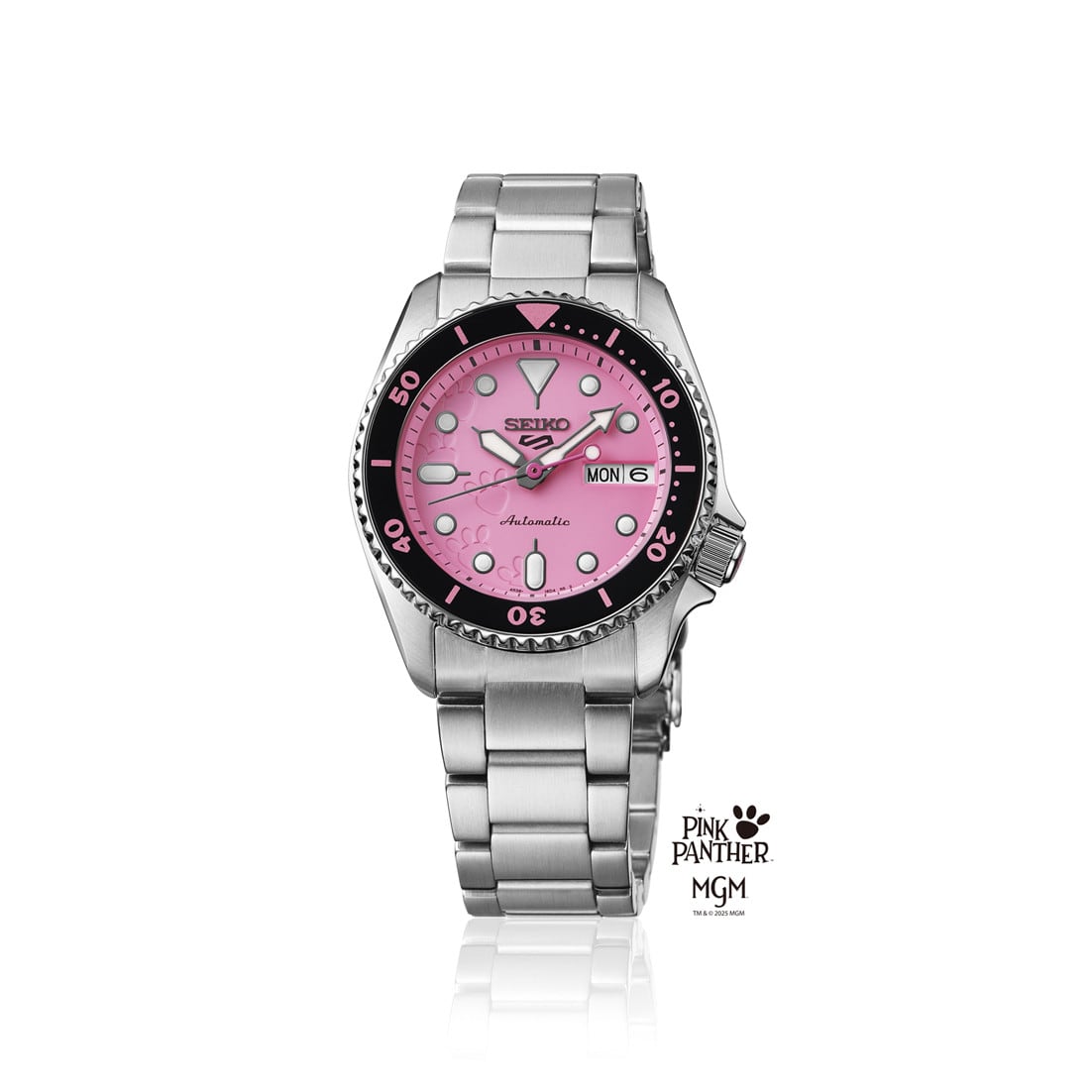 Seiko 5 Sports SRPM07 Pink Panther Limited Edition