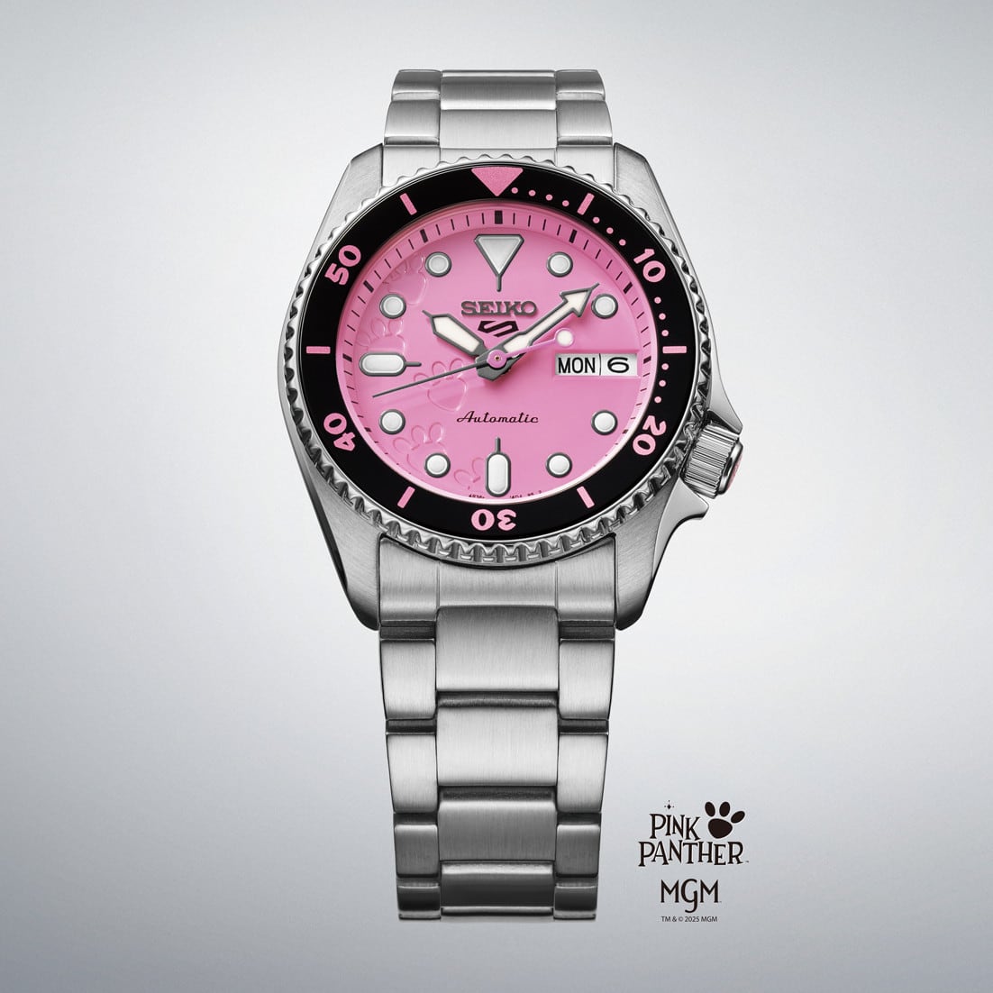 Seiko 5 Sports SRPM07 Pink Panther Limited Edition