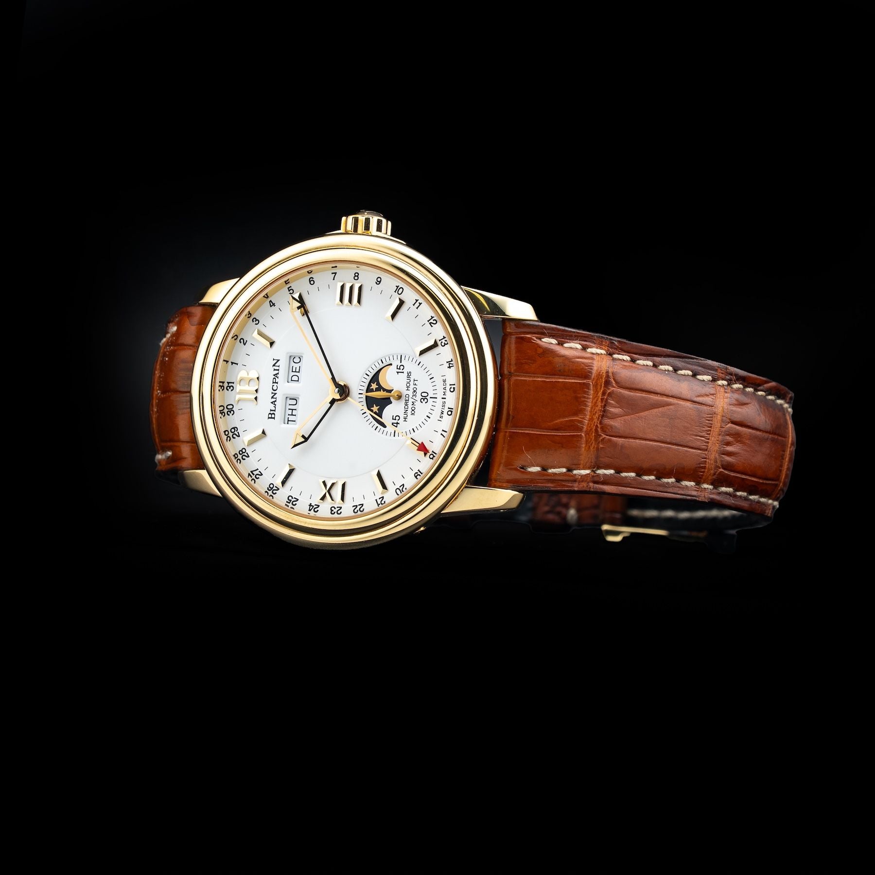 Blancpain Lemán 2763 1418 A53 Moon Phases Complete Calendar