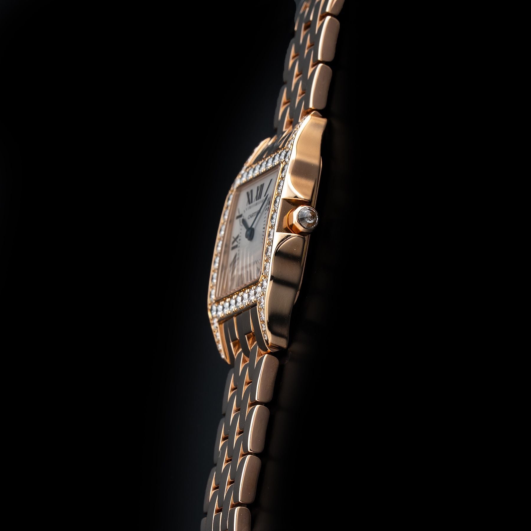 Cartier Santos Demoiselle Rose Gold WF9007Z8