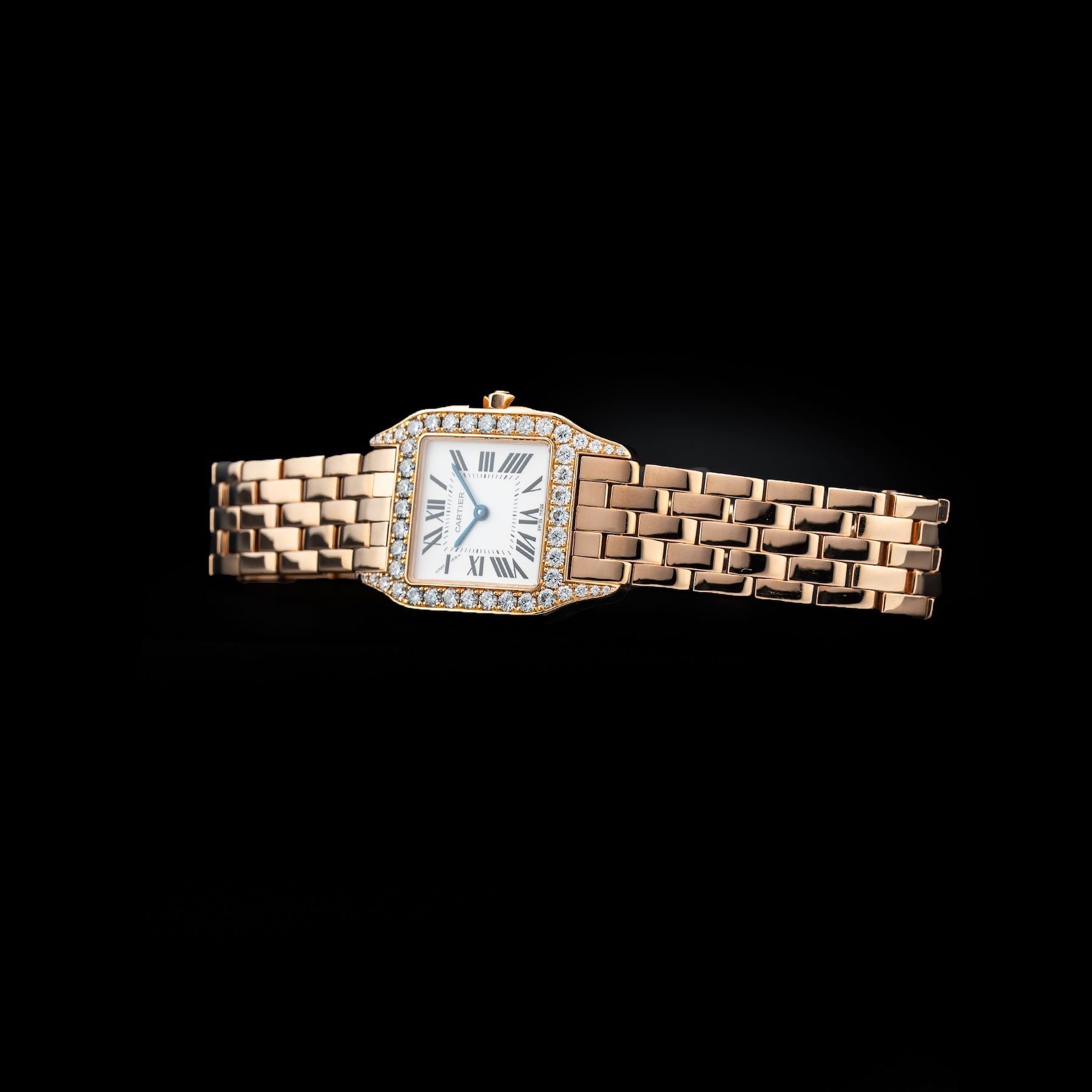 Cartier Santos Demoiselle Rose Gold WF9007Z8