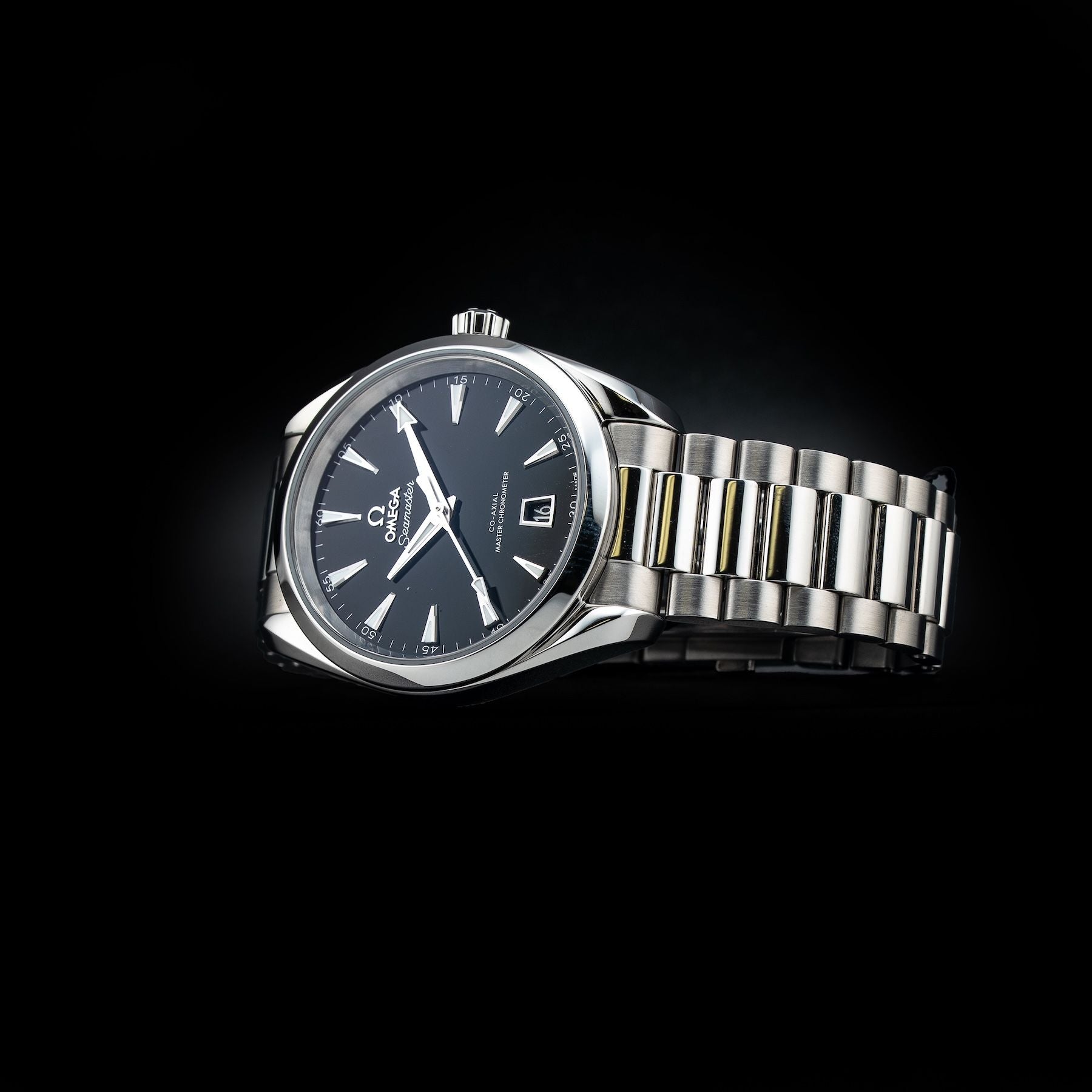 Omega Seamaster Aqua Terra 150M 38Mm Black Lacquer Dial 220.10.38.20.01.004