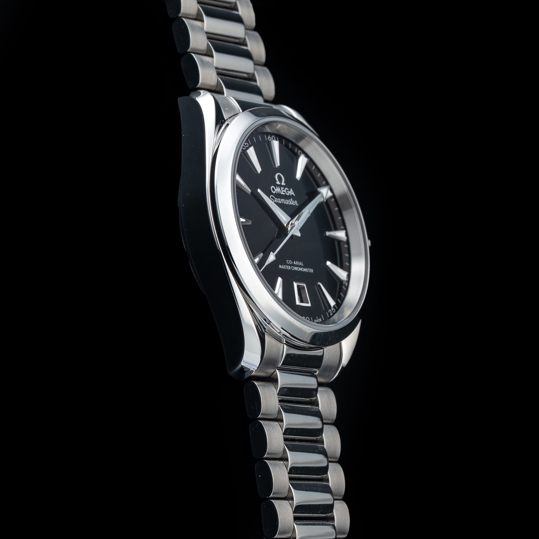 Omega Seamaster Aqua Terra 150M 38Mm Black Lacquer Dial 220.10.38.20.01.004