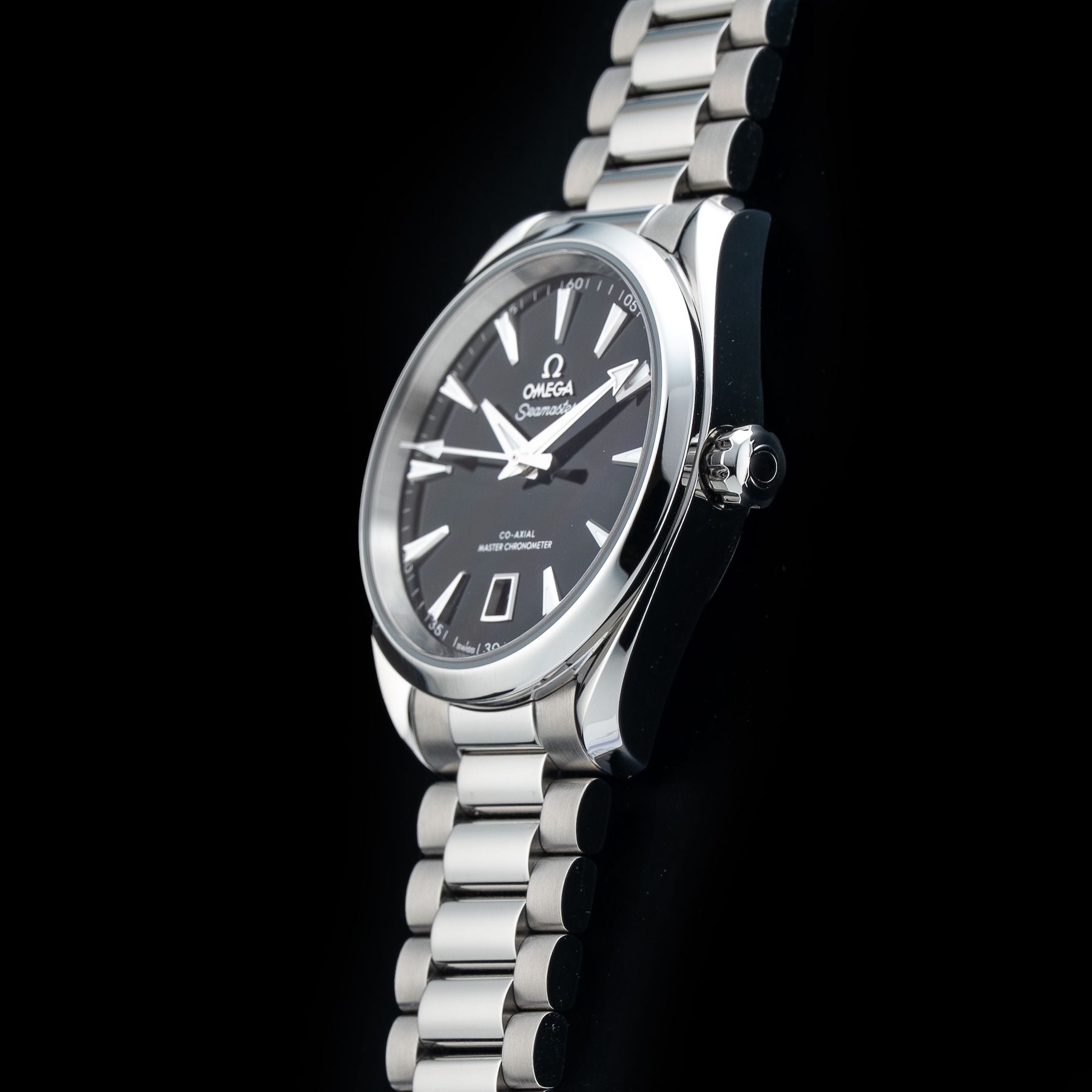 Omega Seamaster Aqua Terra 150M 38Mm Black Lacquer Dial 220.10.38.20.01.004
