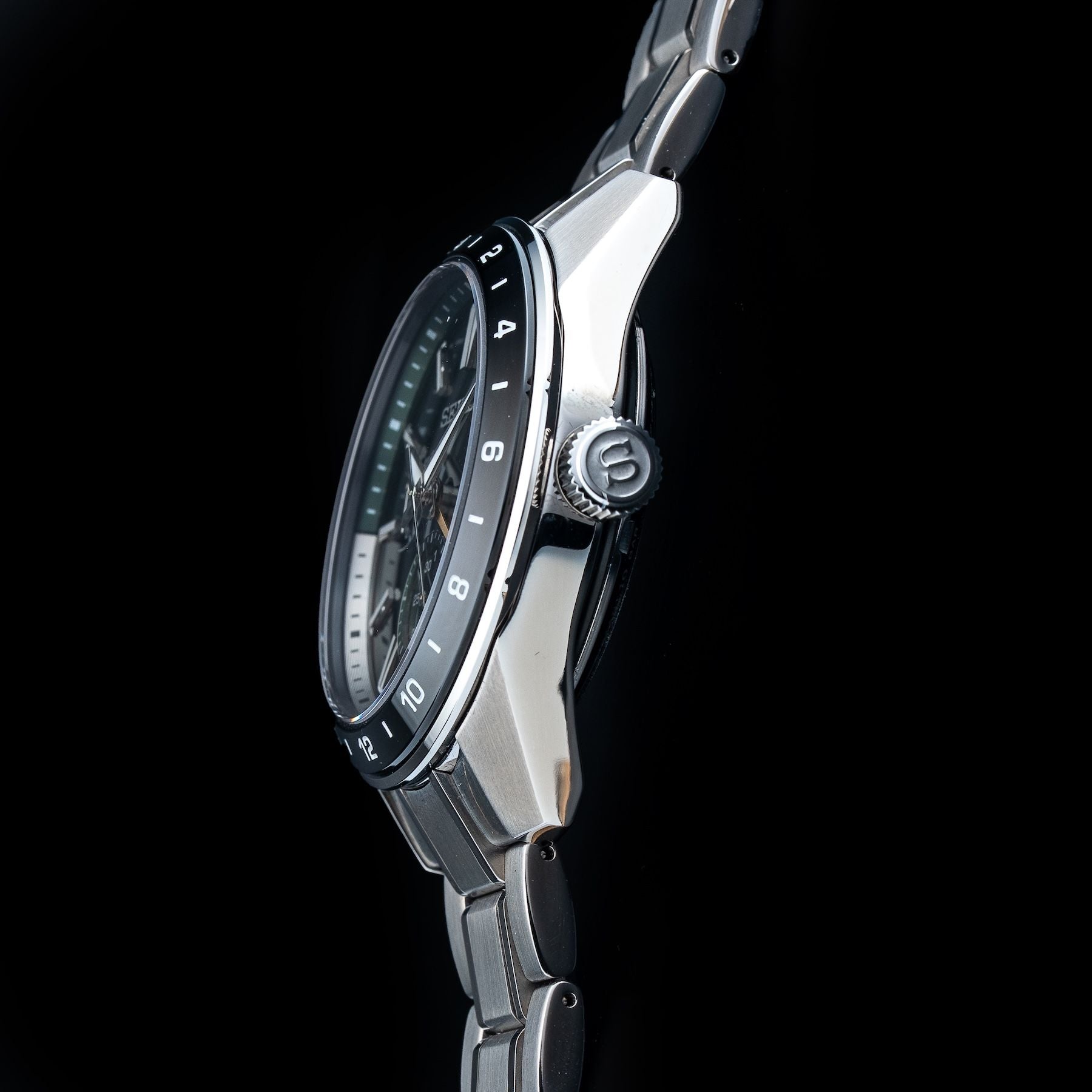 Seiko Presage SPB219 GMT Green Dial