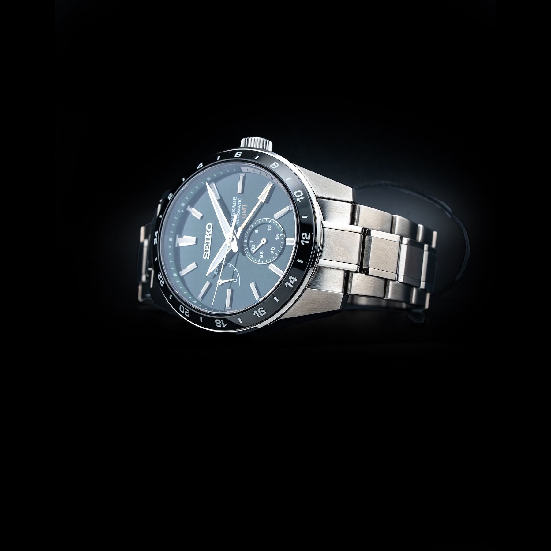 Seiko Presage SPB219 GMT Green Dial