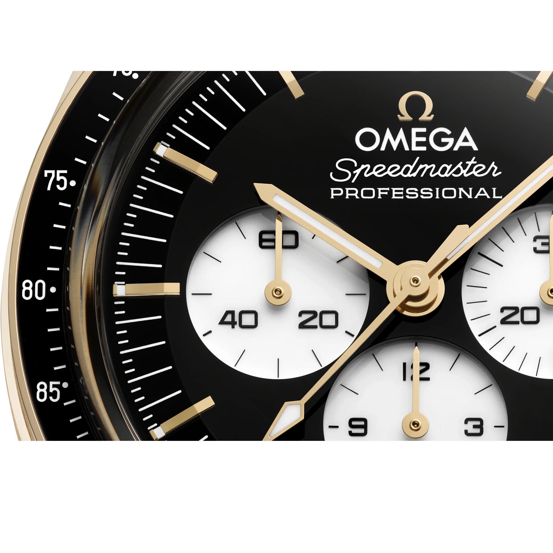 Omega Speedmaster Moonwatch Professional "Reverse Panda" Dial Moonshine Gold 310.60.42.50.01.002
