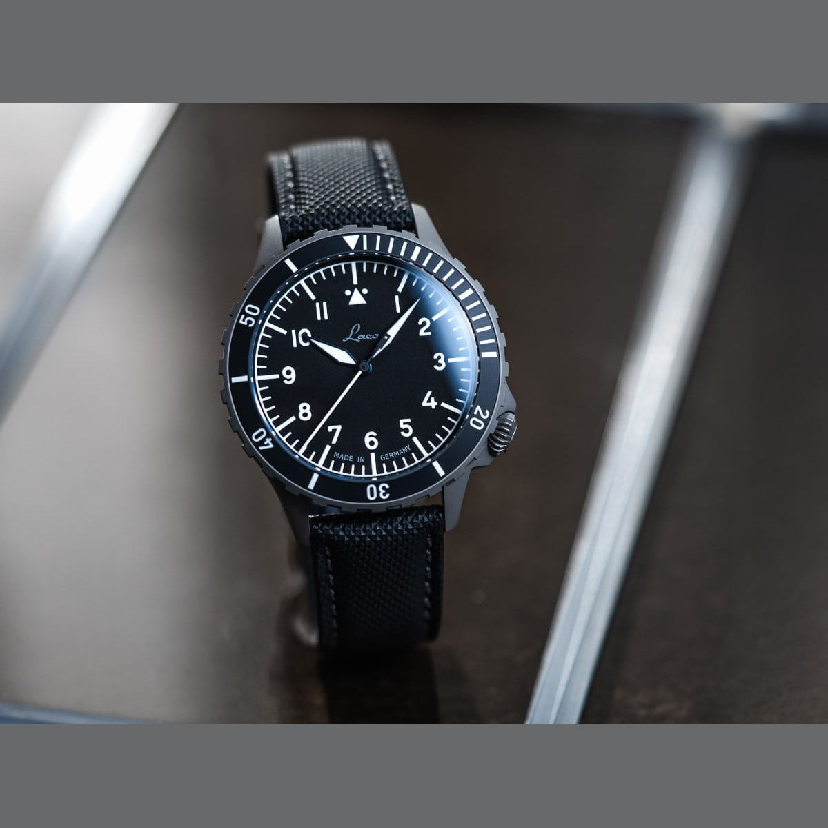 Laco 862192 Pilot Watch Köln Grau Topgrade Movement