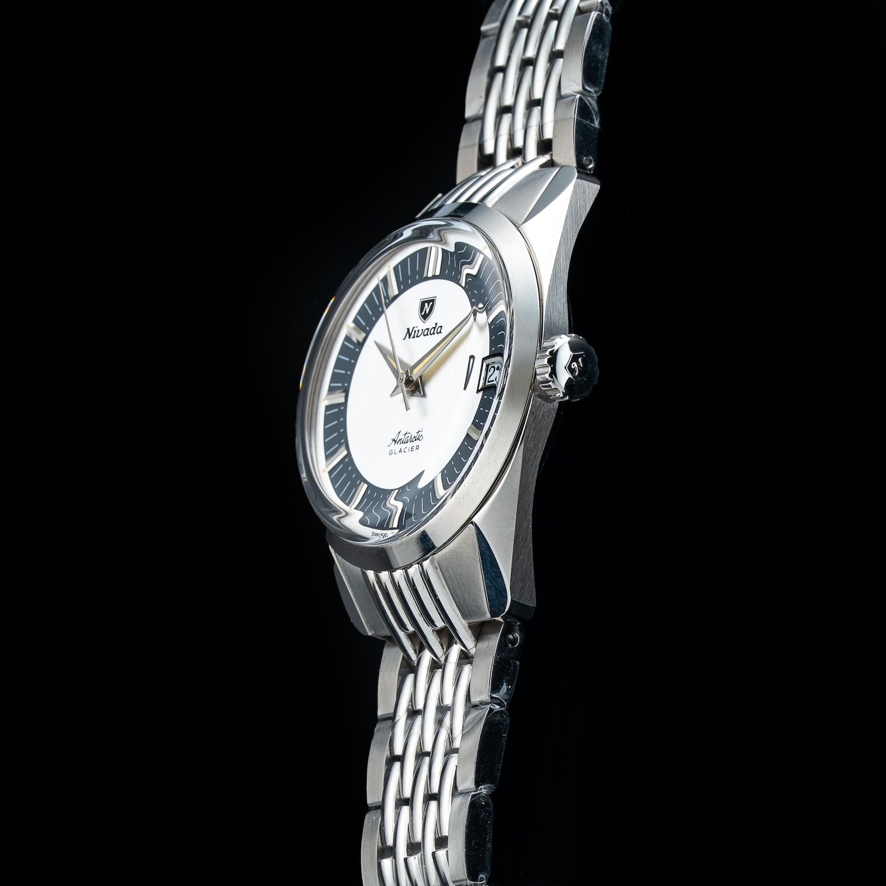 Nivada Grenchen 35020M04 Antarctic Glacier 35mm