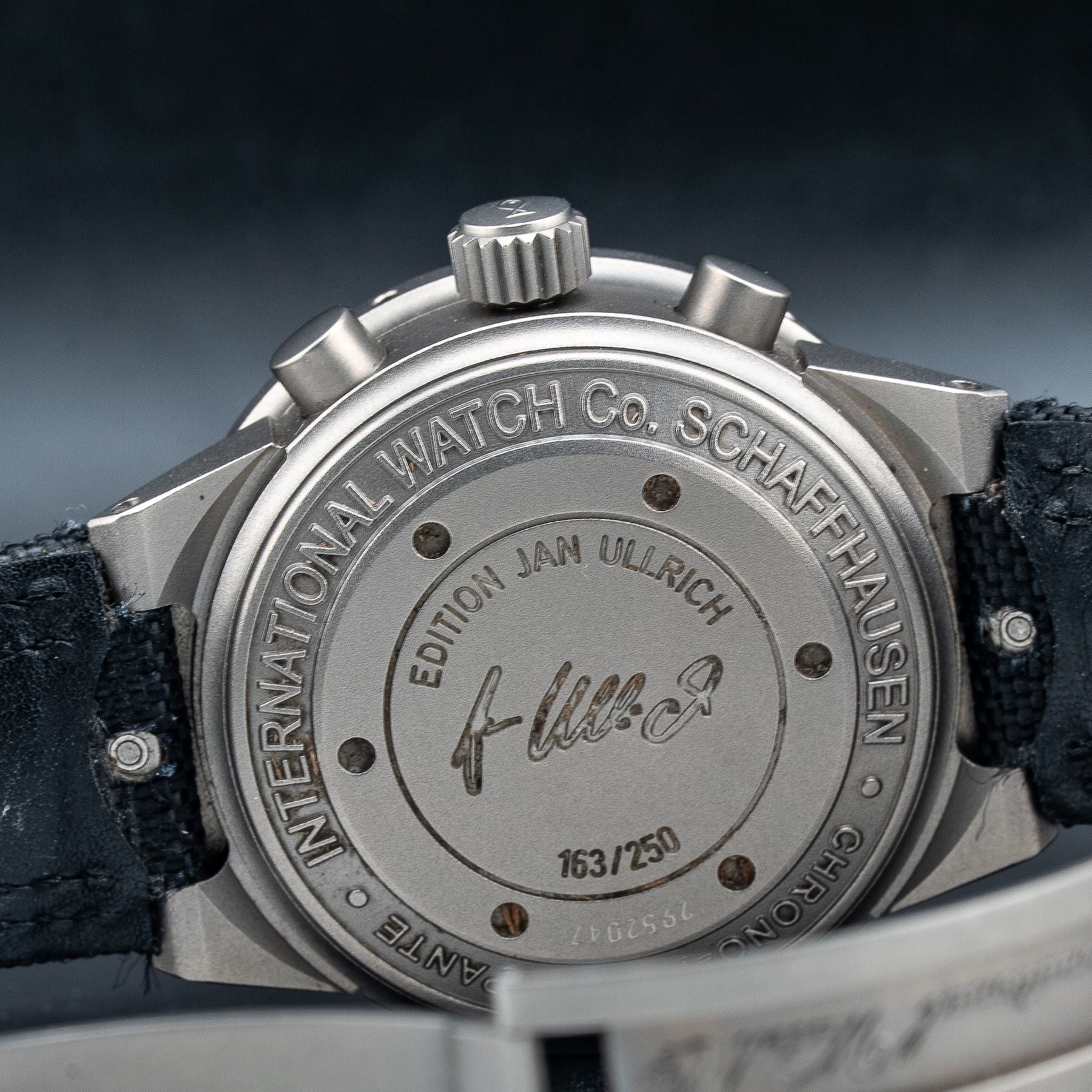 IWC IW371537 Jan Ulrich Limited Edition Doppel Chrono