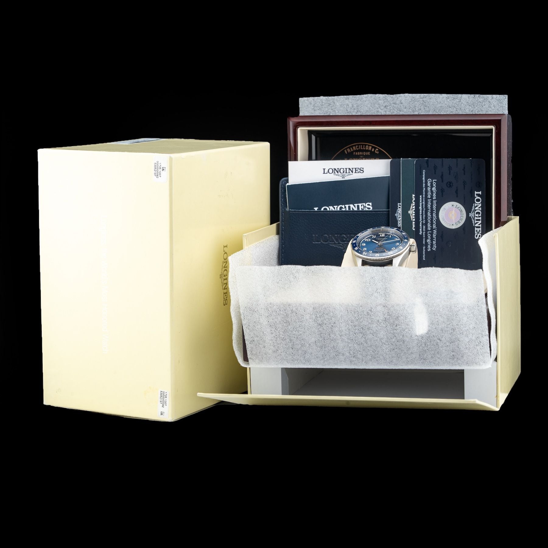 Longines L3.812.4.93.2 Spirit Zulu Time