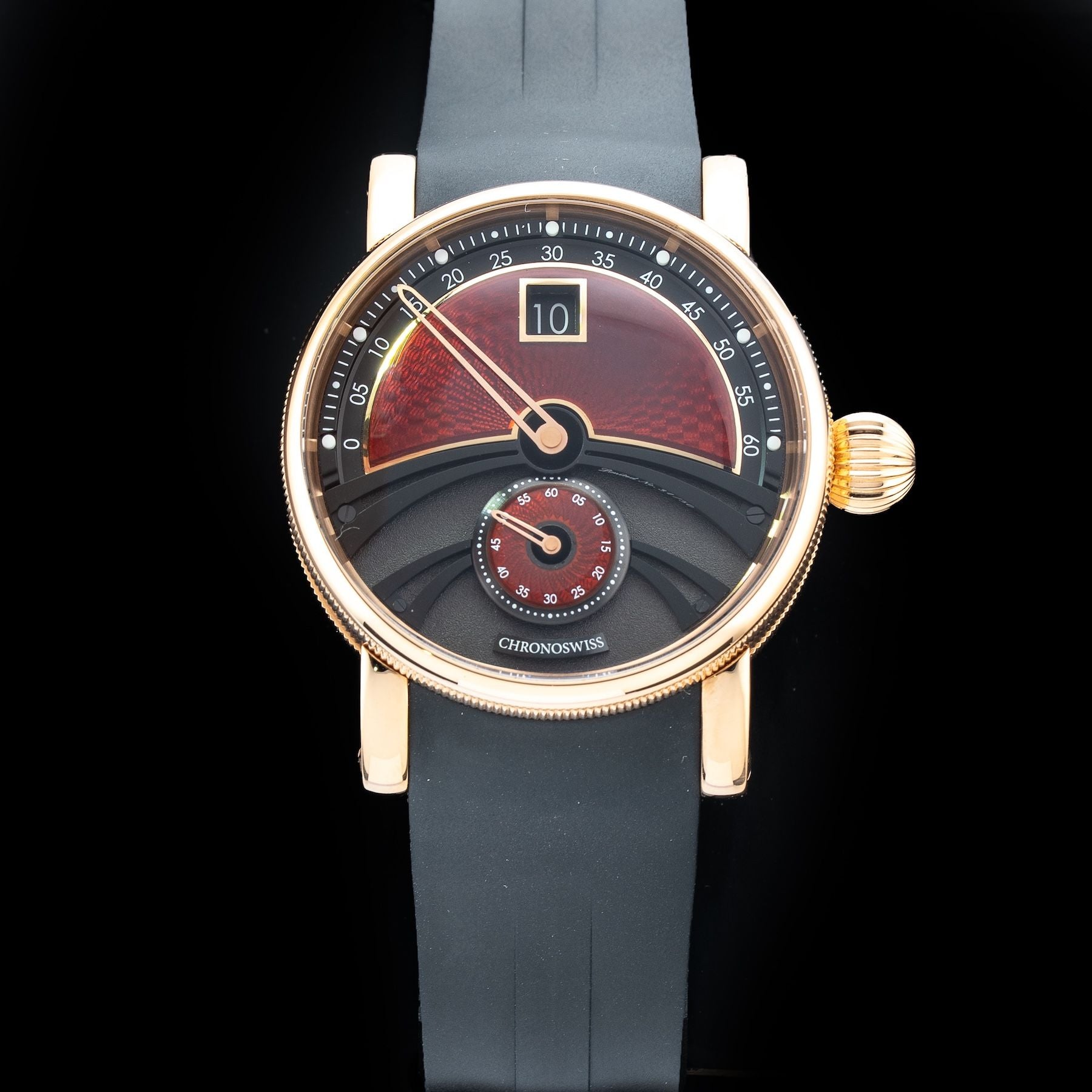 Chronoswiss CH-1421.1E-BKRE Delphis Dracula - Exquisite Timepieces