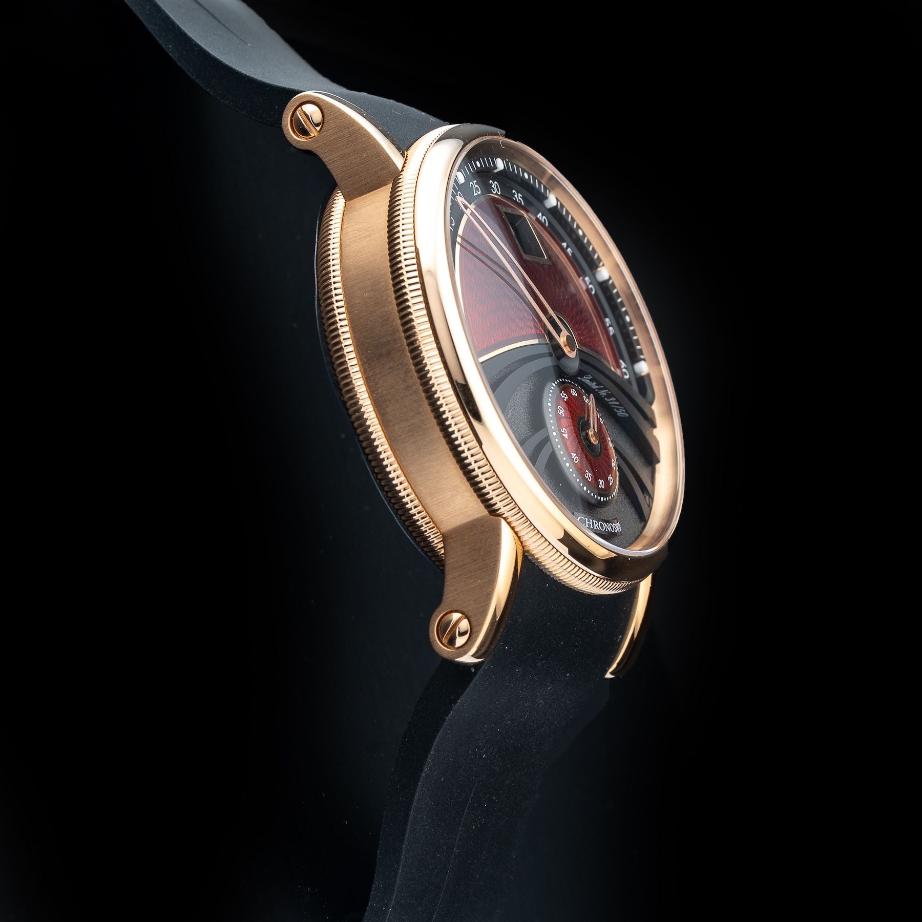 Chronoswiss CH-1421.1E-BKRE Delphis Dracula - Exquisite Timepieces