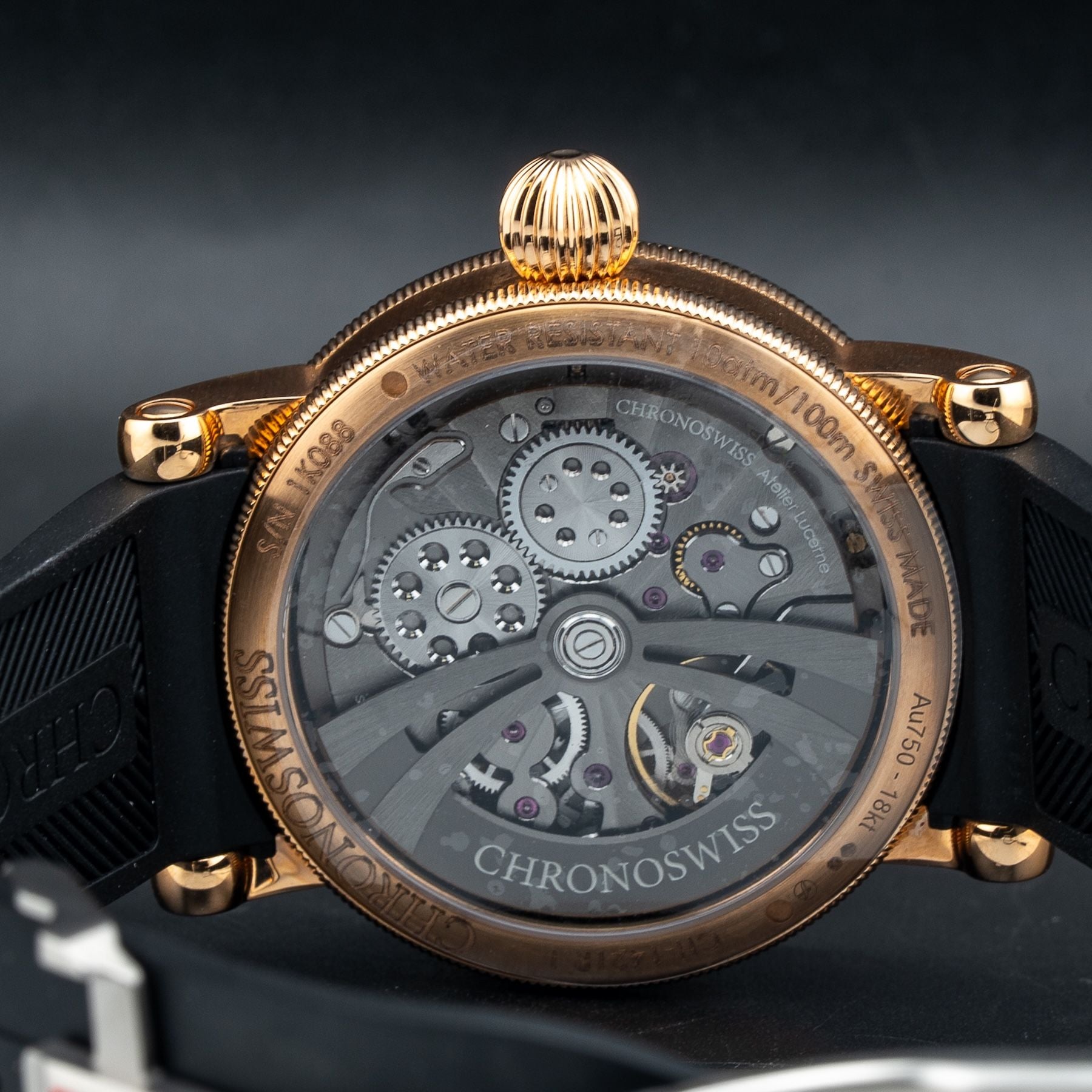 Chronoswiss CH-1421.1E-BKRE Delphis Dracula
