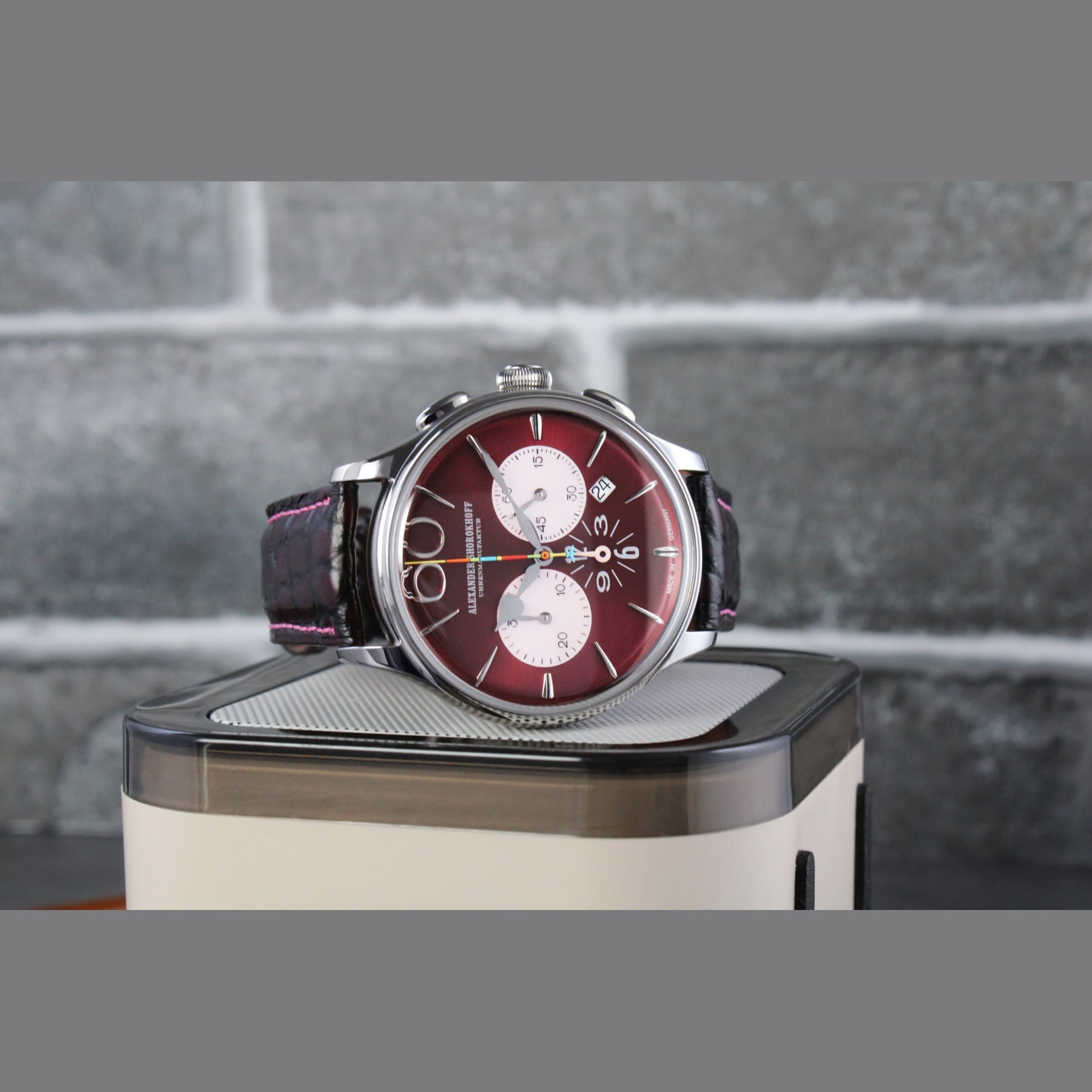 Alexander Shorokhoff AS.HS-06 Happy Seconds Bordeaux
