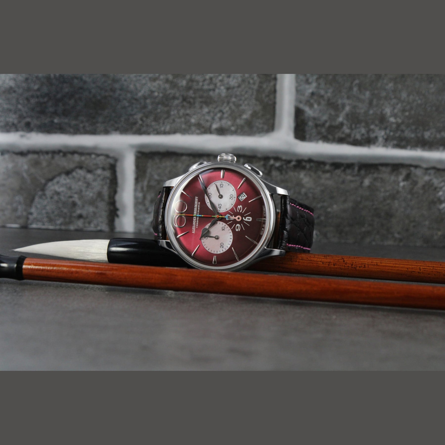 Alexander Shorokhoff AS.HS-06 Happy Seconds Bordeaux