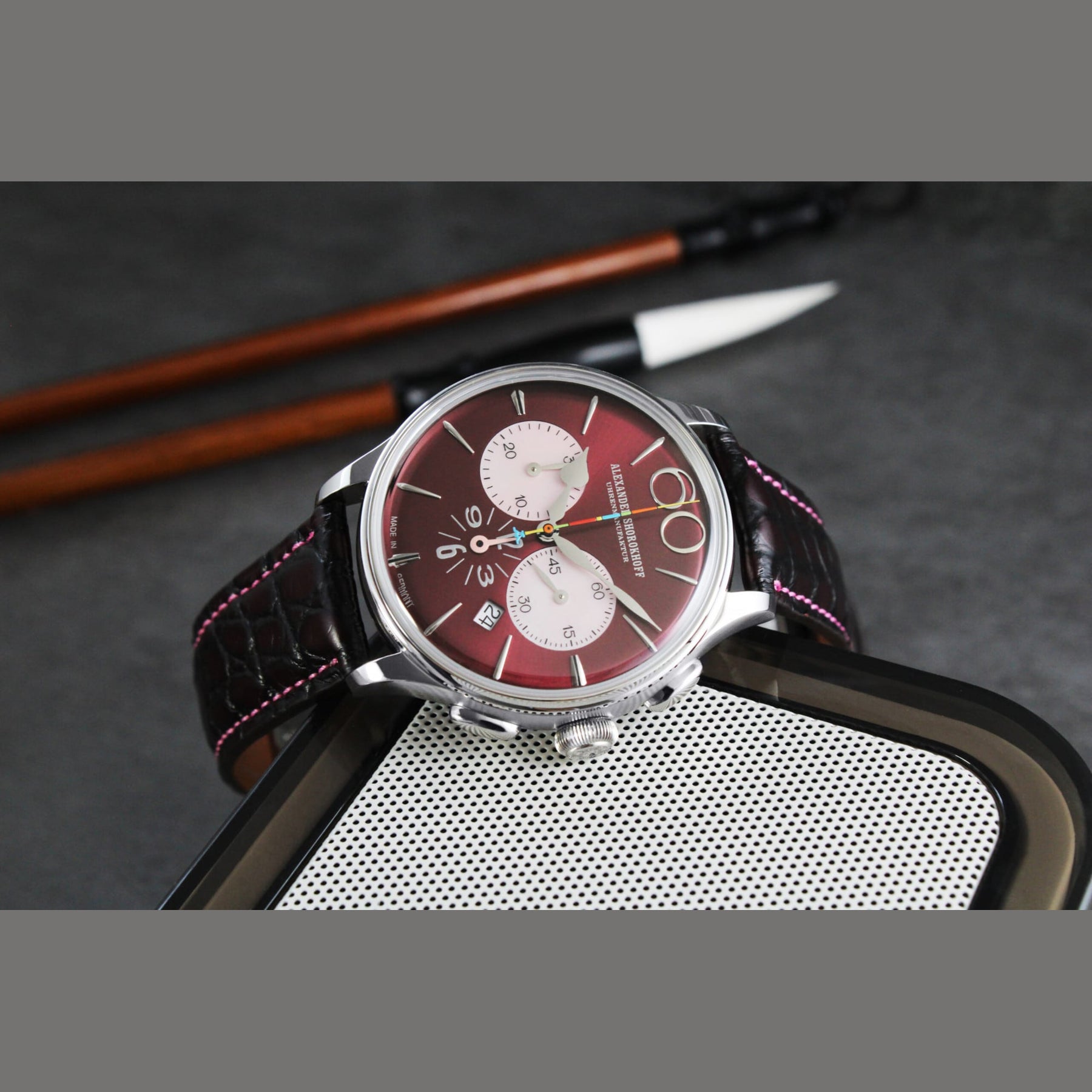 Alexander Shorokhoff AS.HS-06 Happy Seconds Bordeaux