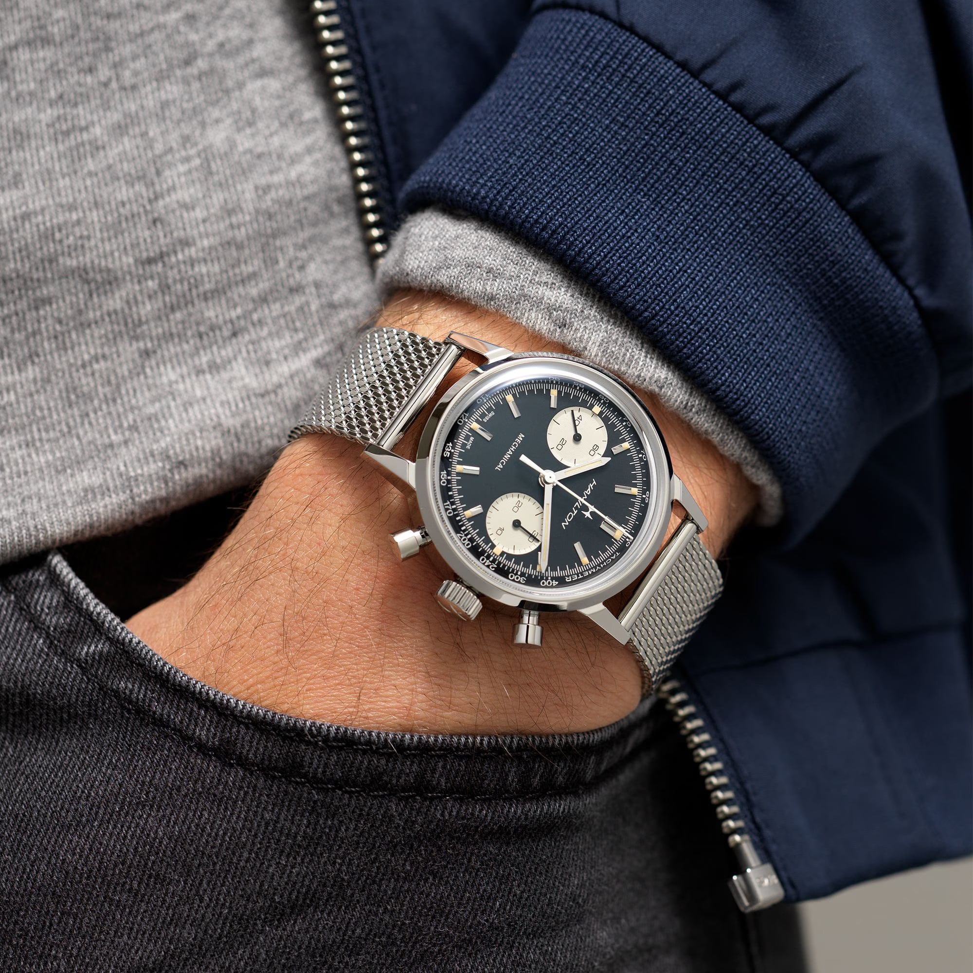Hamilton H38429130 American Classic Intra-Matic Chronograph H 40mm