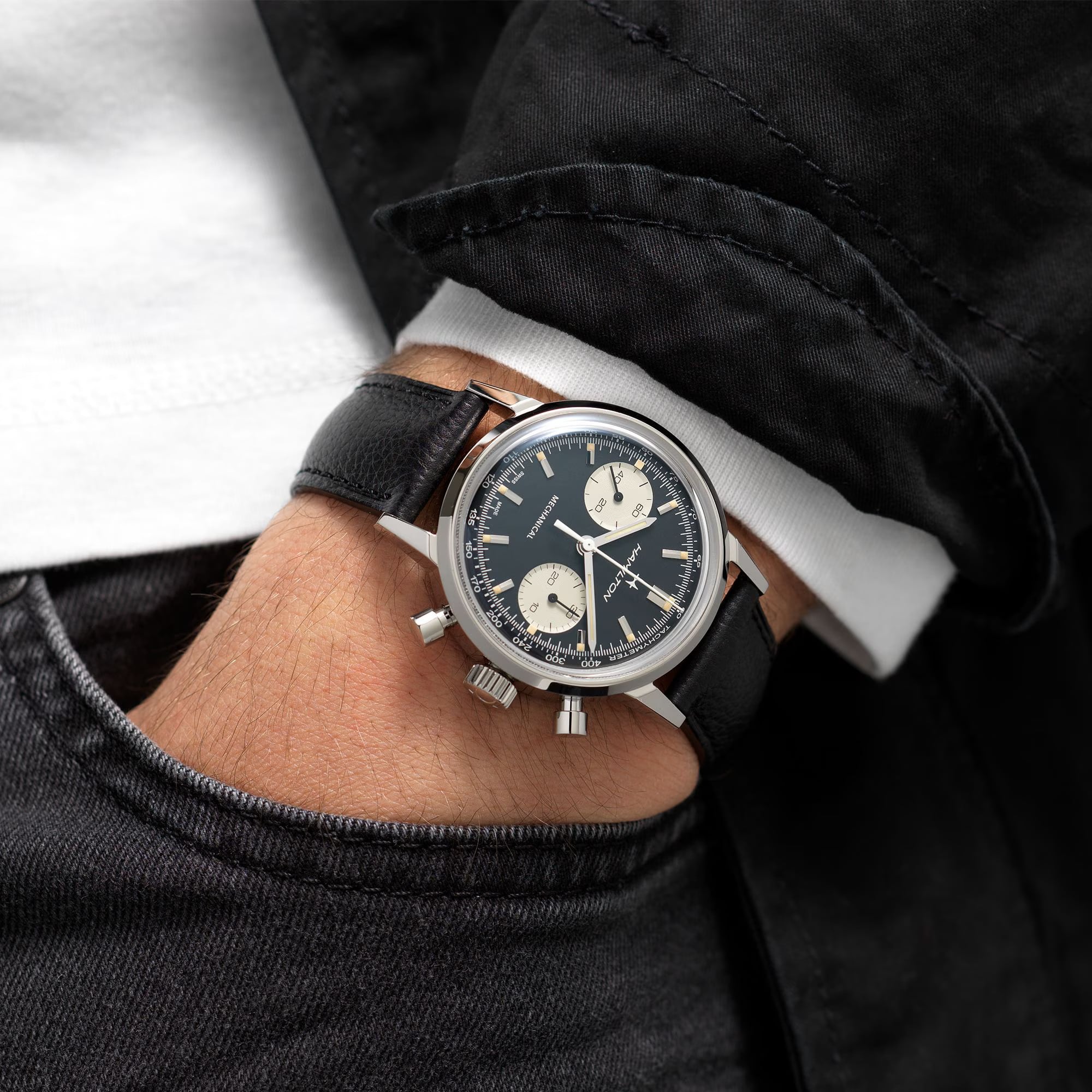 Hamilton H38429730 American Classic Intra-Matic Chronograph H 40mm