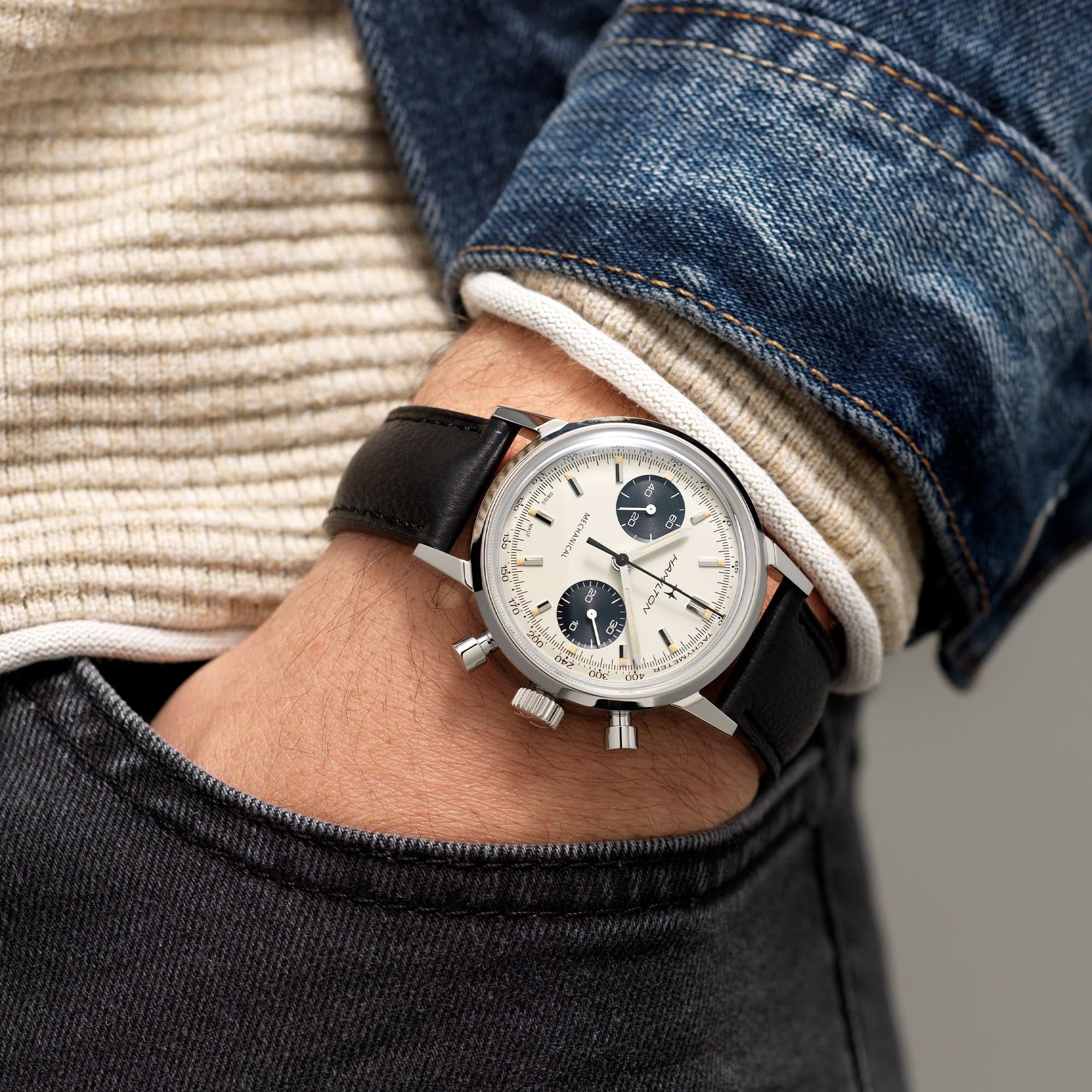 Hamilton H38429710 American Classic Intra-Matic Chronograph H 40mm