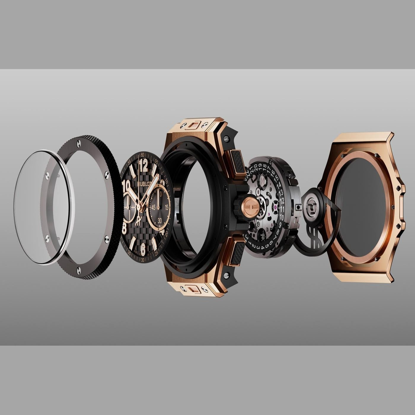 Hublot 431.OM.1380.RX Big Bang Original Unico King Gold Ceramic