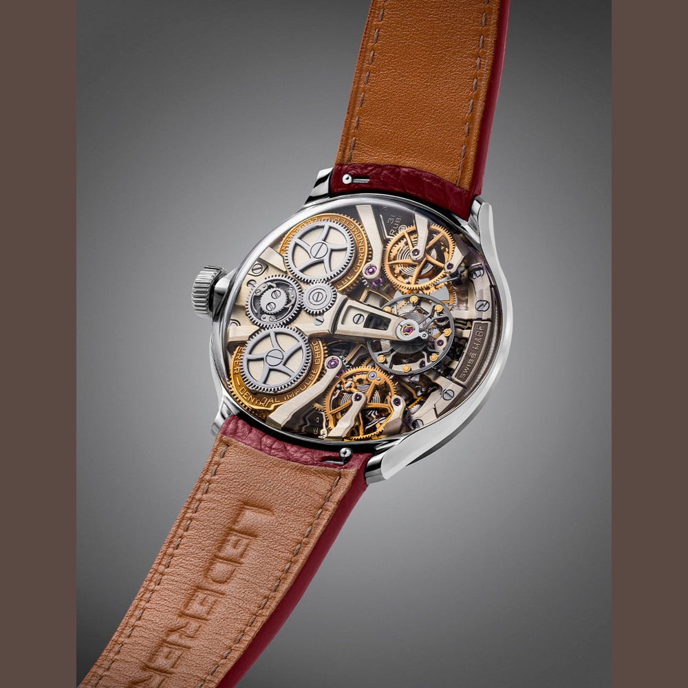 Lederer CIC 9016.60.301-9N Central Impulse Chronometer Nordic Silver Rose Gold