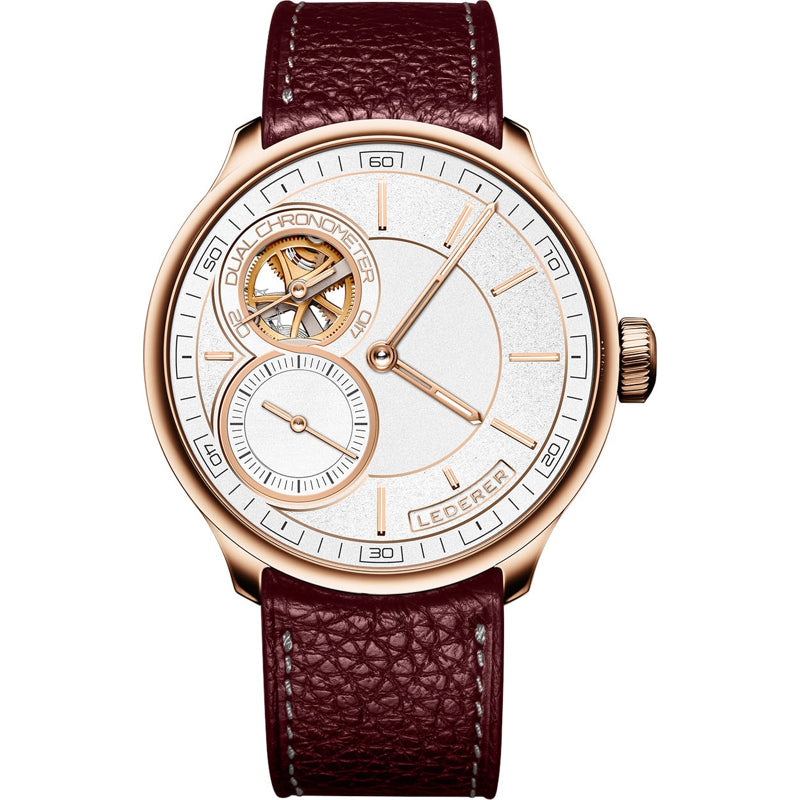 Lederer CIC 9016.60.301-9N Central Impulse Chronometer Nordic Silver Rose Gold