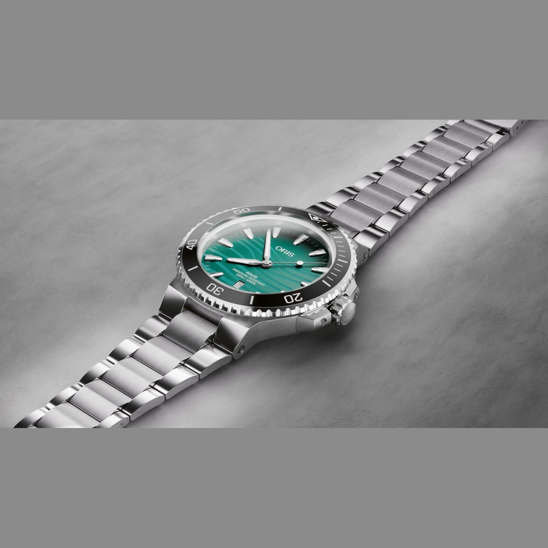 Oris 01 733 7789 4197-Set Aquis Yangtze Jiangtun Limited Edition