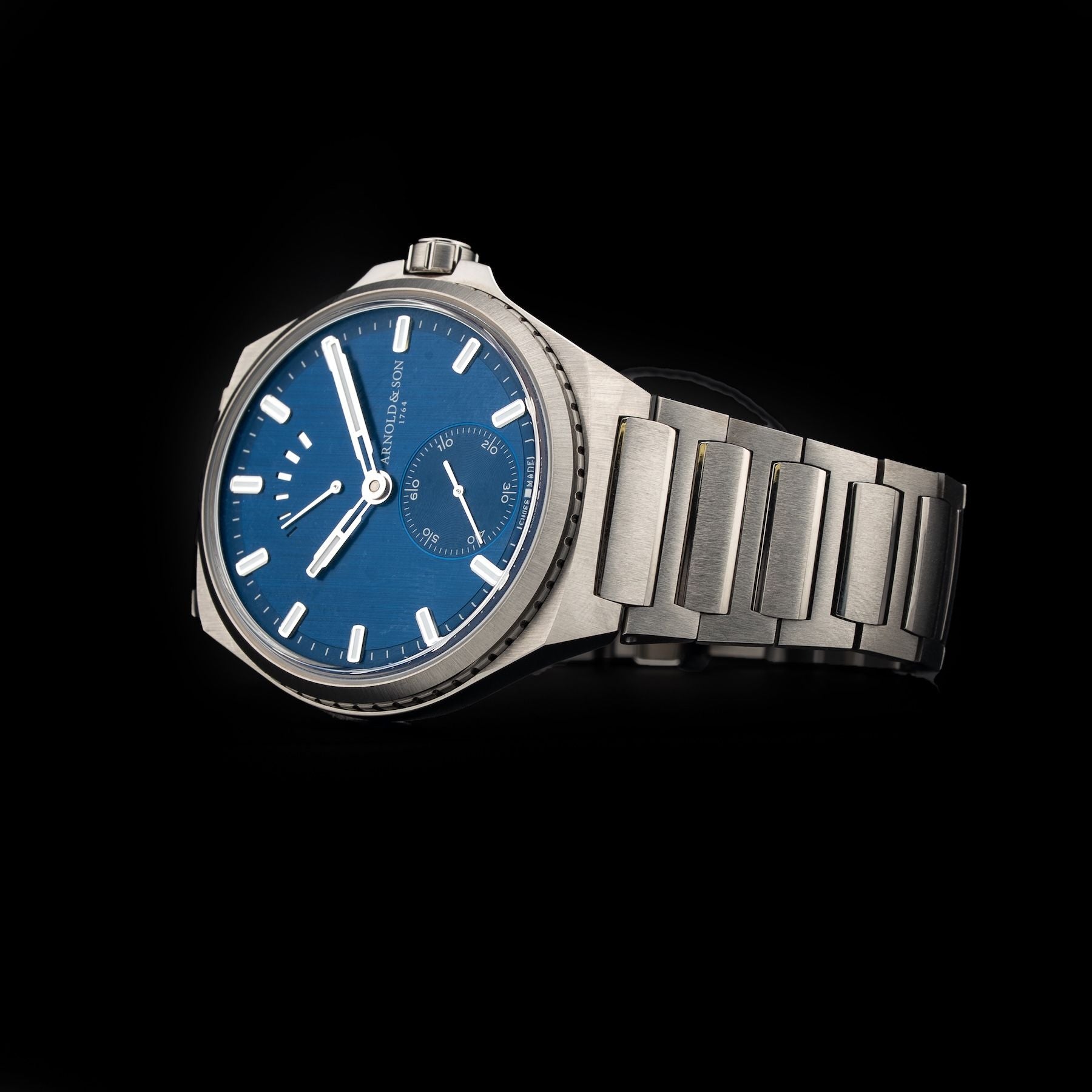 Arnold & Son 1LTAT.U01A.N001U Longitude Titanium Ocean Blue