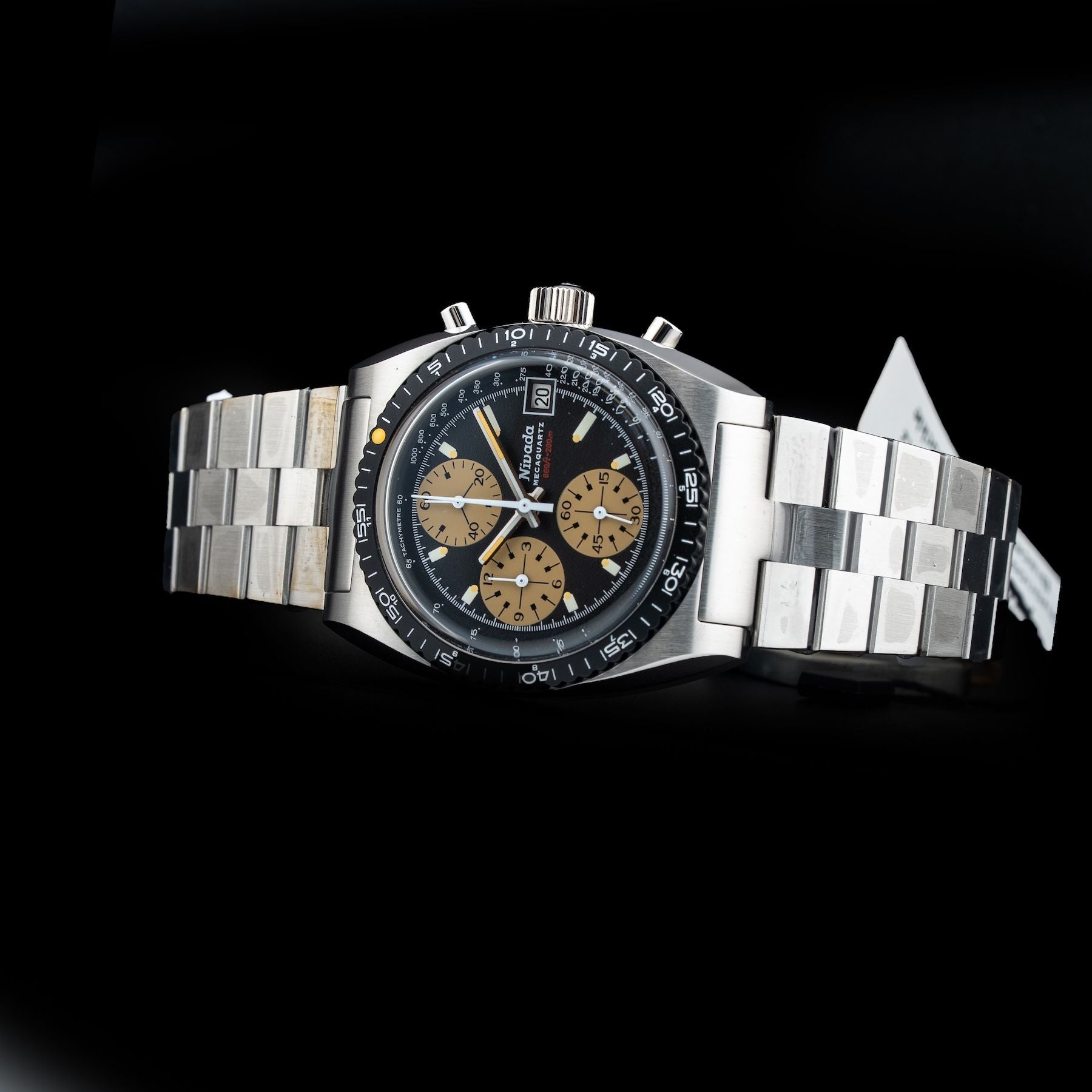 Nivada Grenchen 77001Q45 Chronosport Mecaquartz On Bracelet
